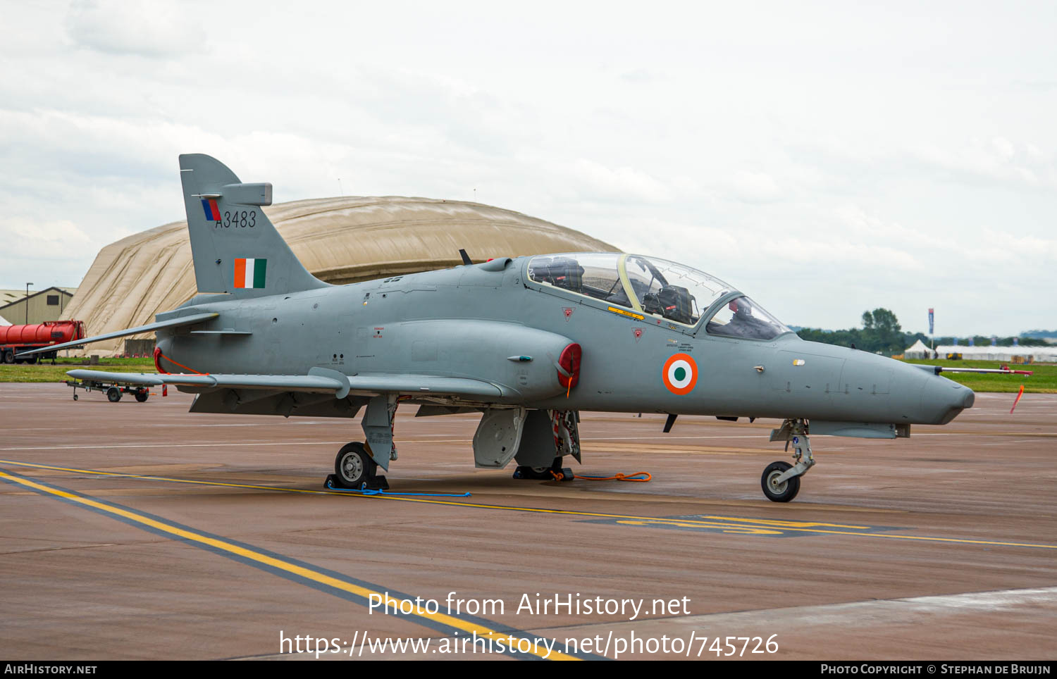 Aircraft Photo of A3483 | British Aerospace Hawk 132 | India - Air Force | AirHistory.net #745726