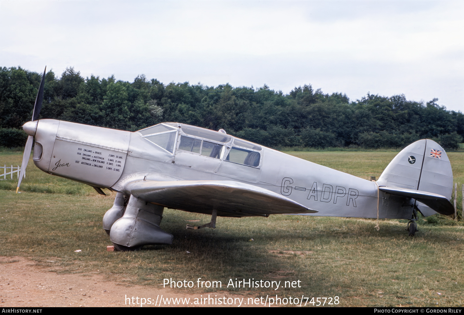 Aircraft Photo of G-ADPR | Percival P.3 Gull Six | AirHistory.net #745728