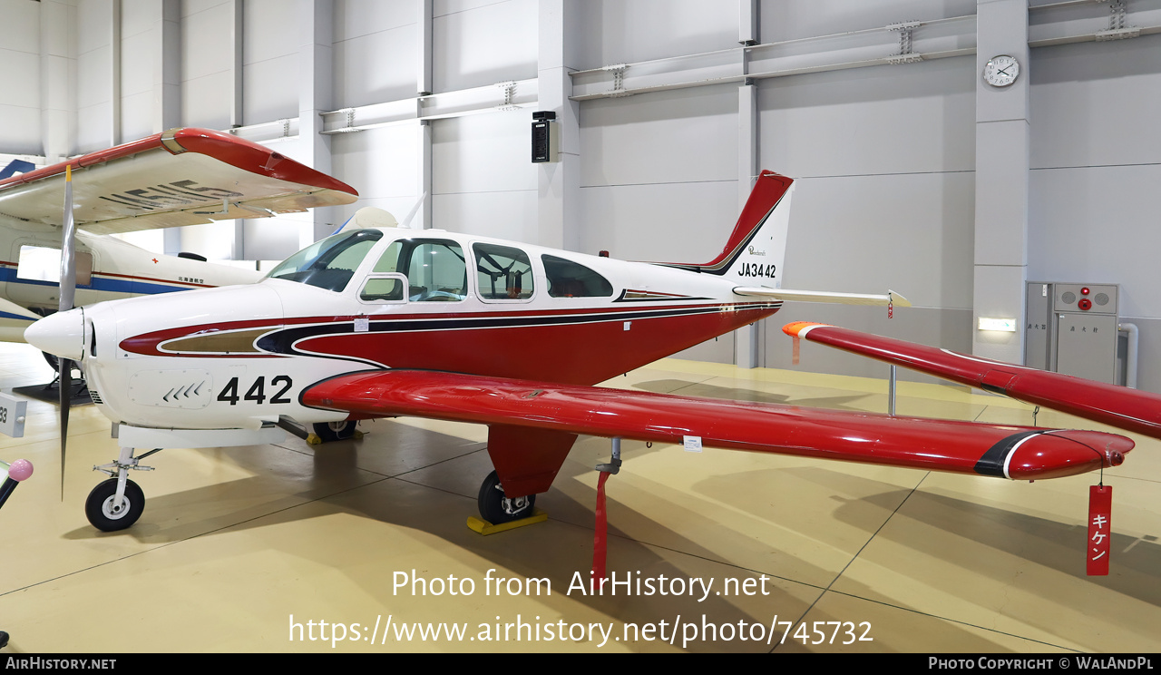 Aircraft Photo of JA3442 | Beech E33 Bonanza | AirHistory.net #745732