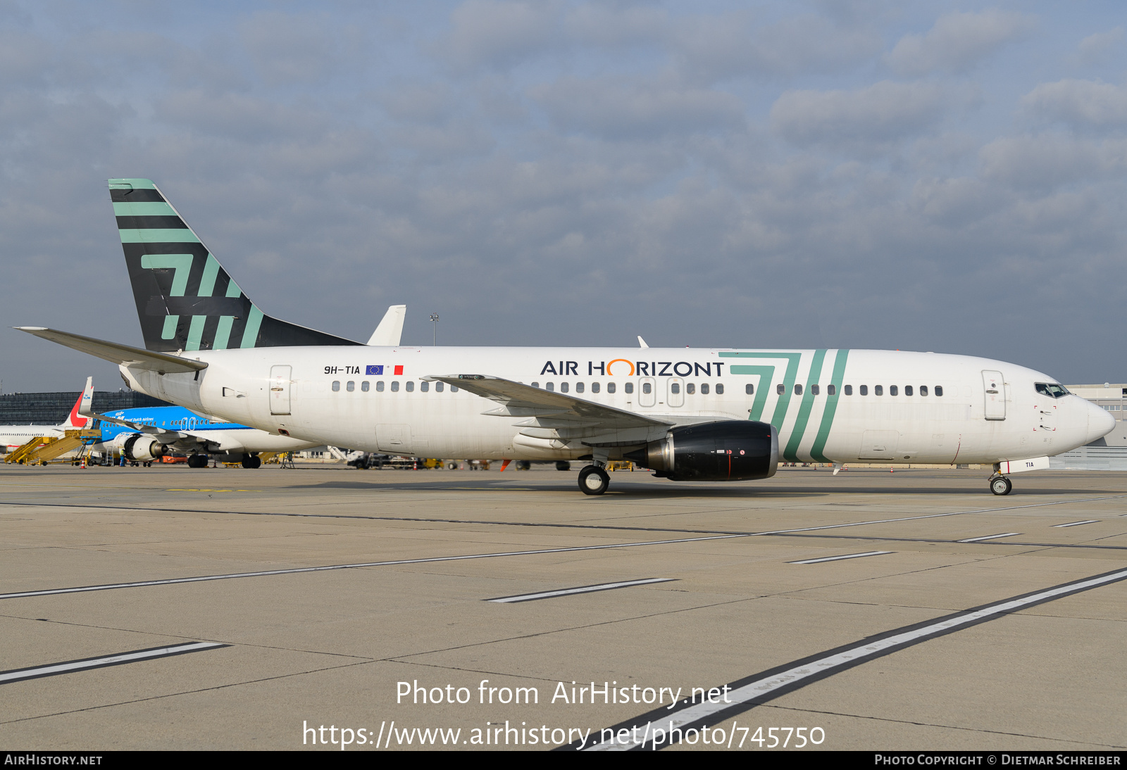 Aircraft Photo of 9H-TIA | Boeing 737-430 | Air Horizont | AirHistory.net #745750