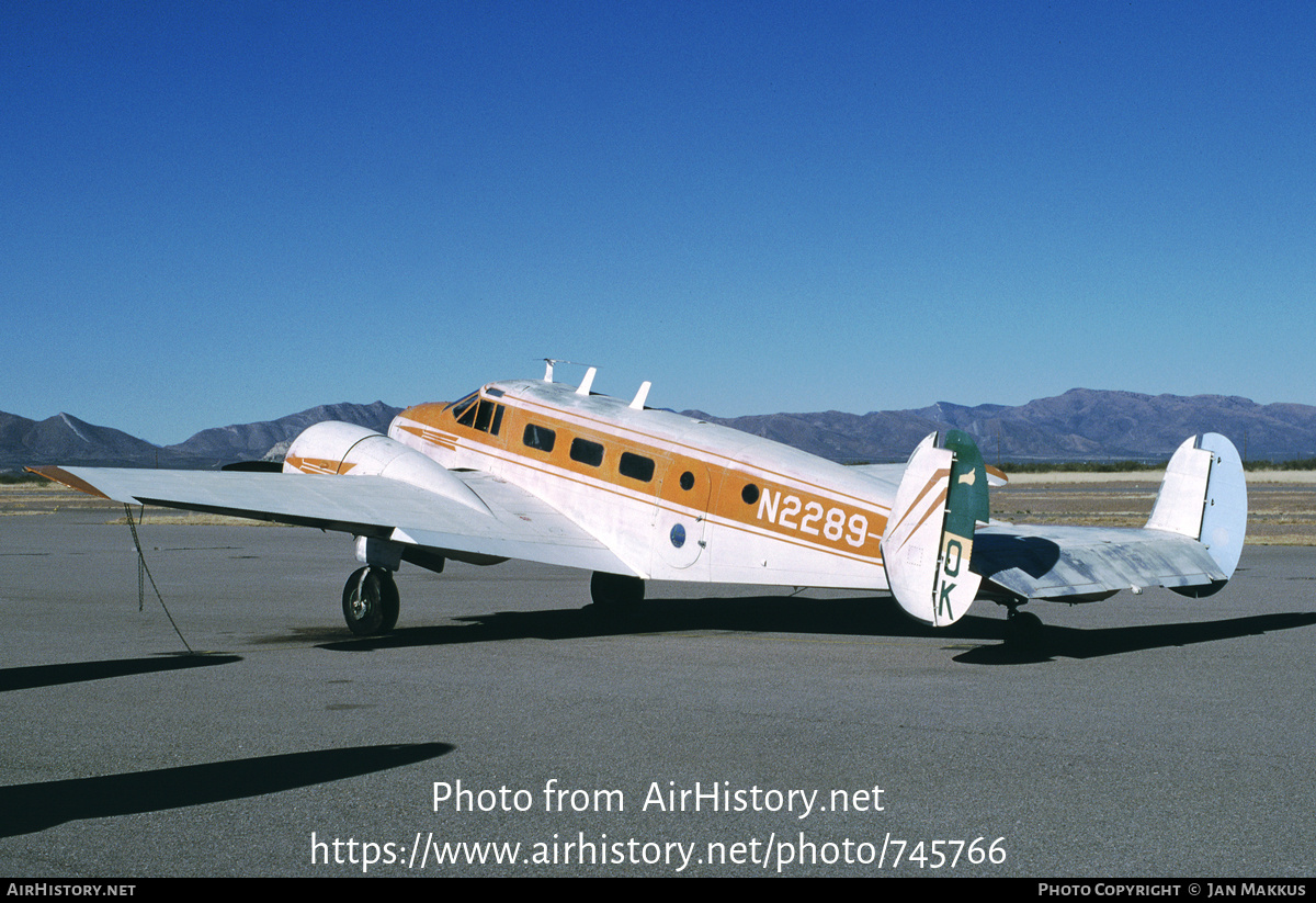 Aircraft Photo of N2289 | Beech TC-45J Expeditor | AirHistory.net #745766