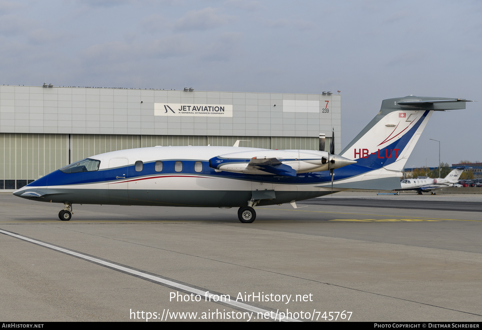 Aircraft Photo of HB-LUT | Piaggio P-180 Avanti | AirHistory.net #745767