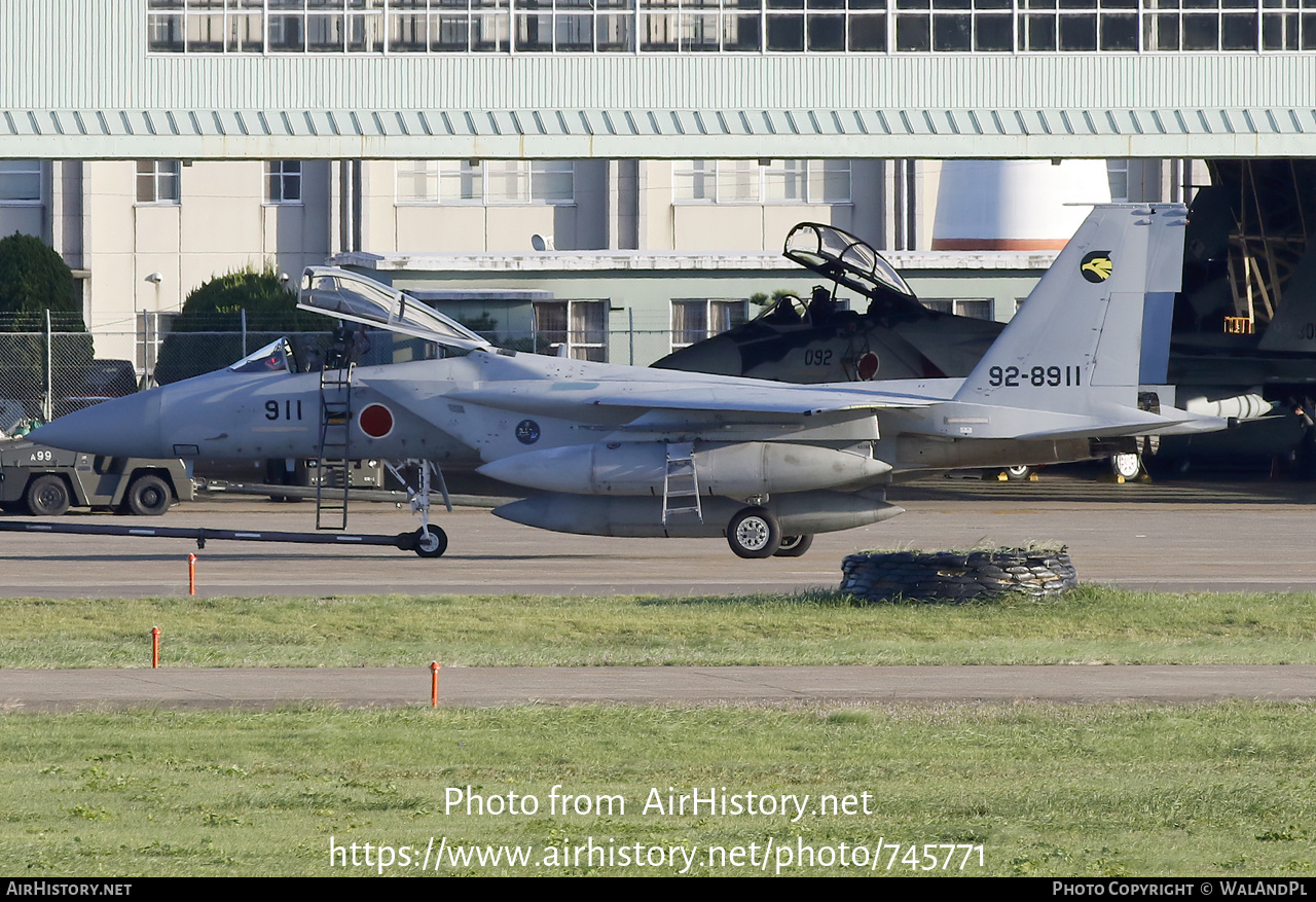 Aircraft Photo of 92-8911 | McDonnell Douglas F-15J Eagle | Japan - Air Force | AirHistory.net #745771