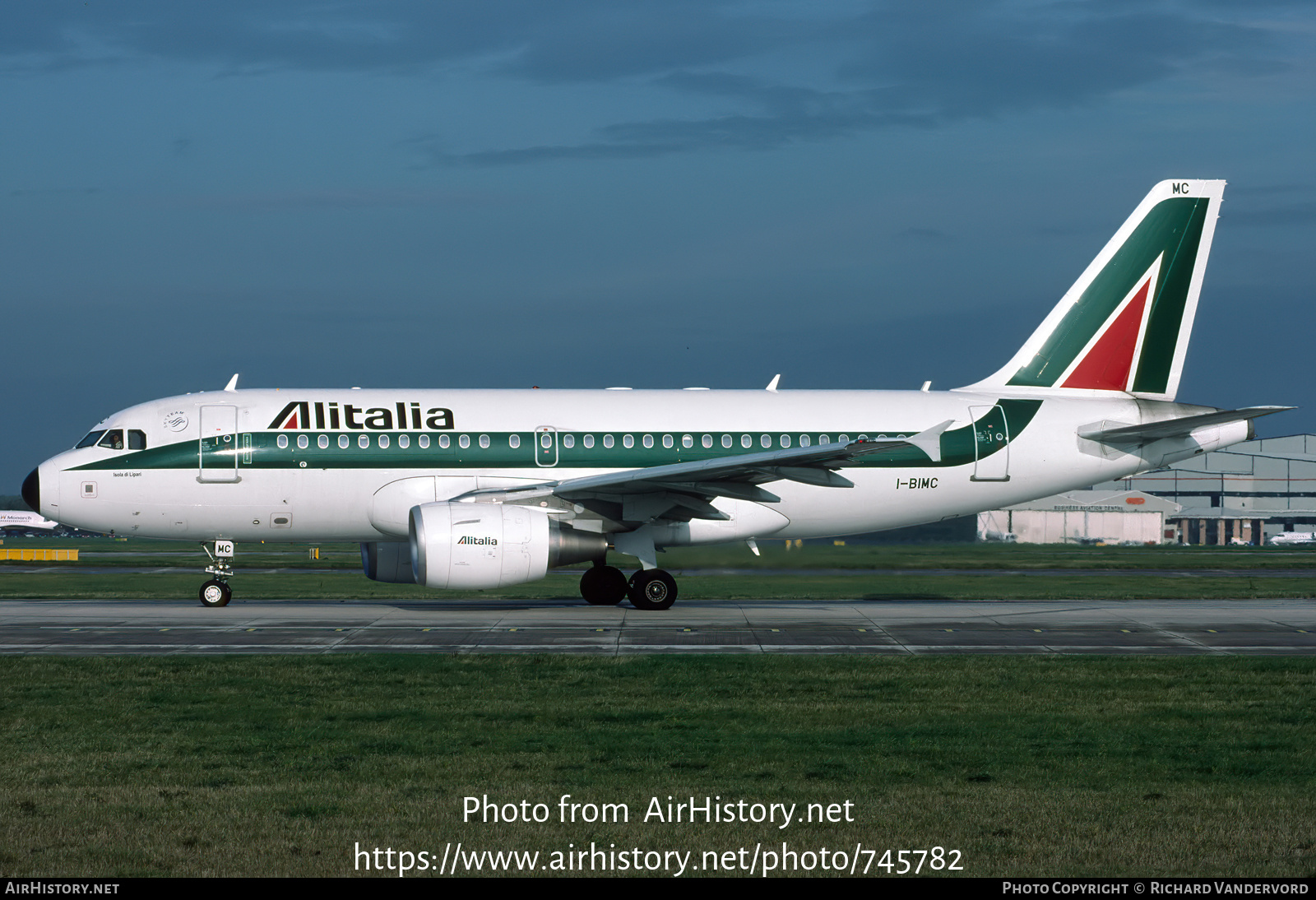 Aircraft Photo of I-BIMC | Airbus A319-112 | Alitalia | AirHistory.net #745782