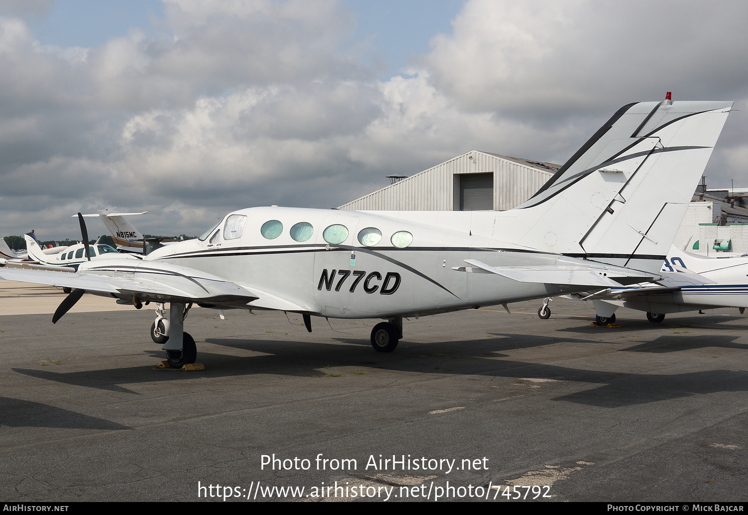 Aircraft Photo of N77CD | Cessna 414 | AirHistory.net #745792