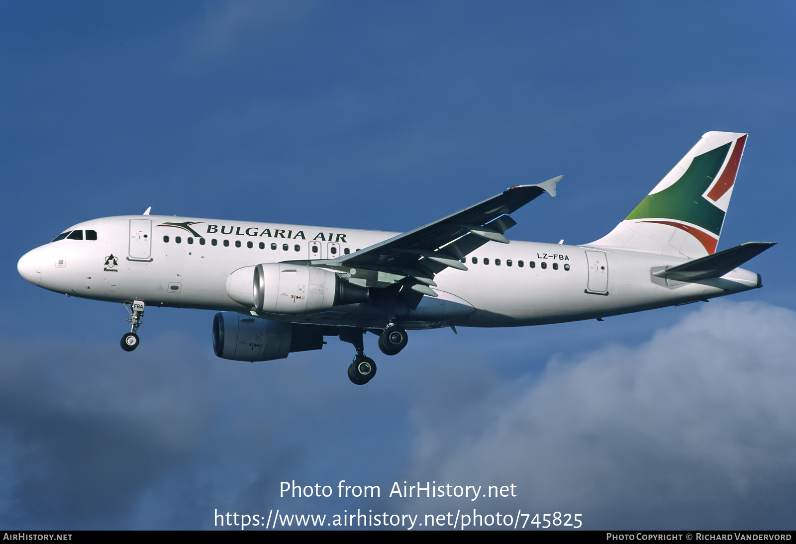 Aircraft Photo of LZ-FBA | Airbus A319-112 | Bulgaria Air | AirHistory.net #745825