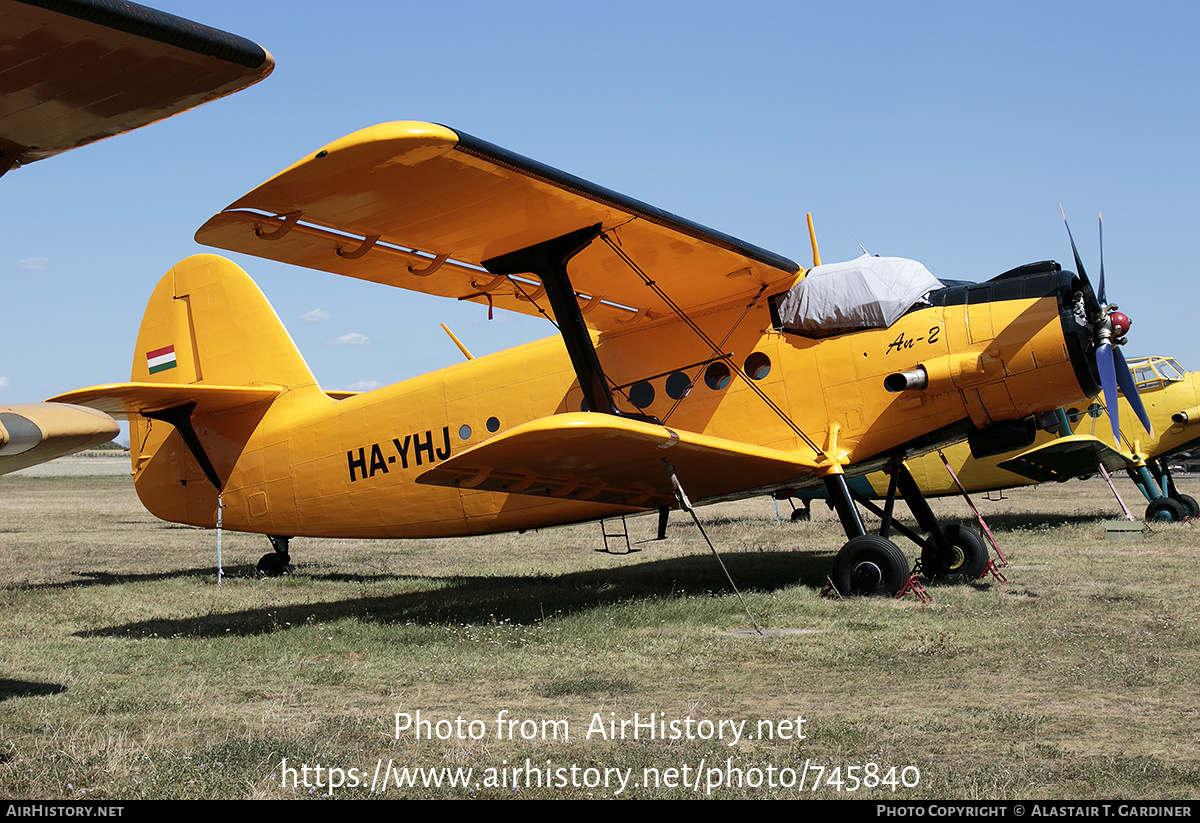 Aircraft Photo of HA-YHJ | Antonov An-2TP | AirHistory.net #745840