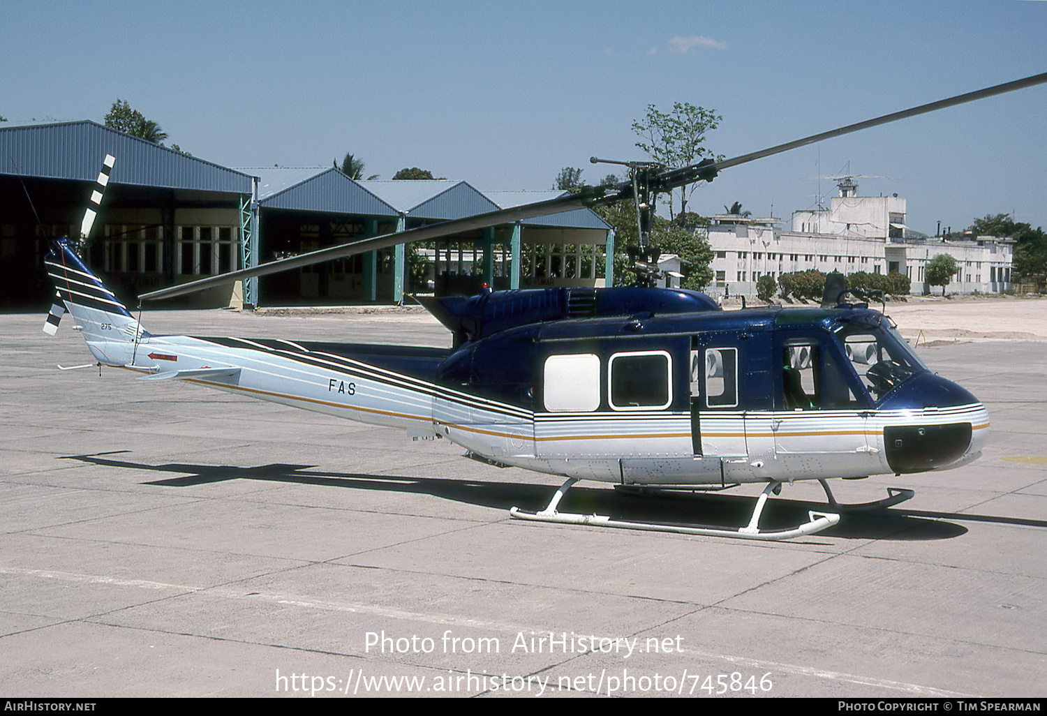 Aircraft Photo of 275 | Bell UH-1H Iroquois | El Salvador - Air Force | AirHistory.net #745846