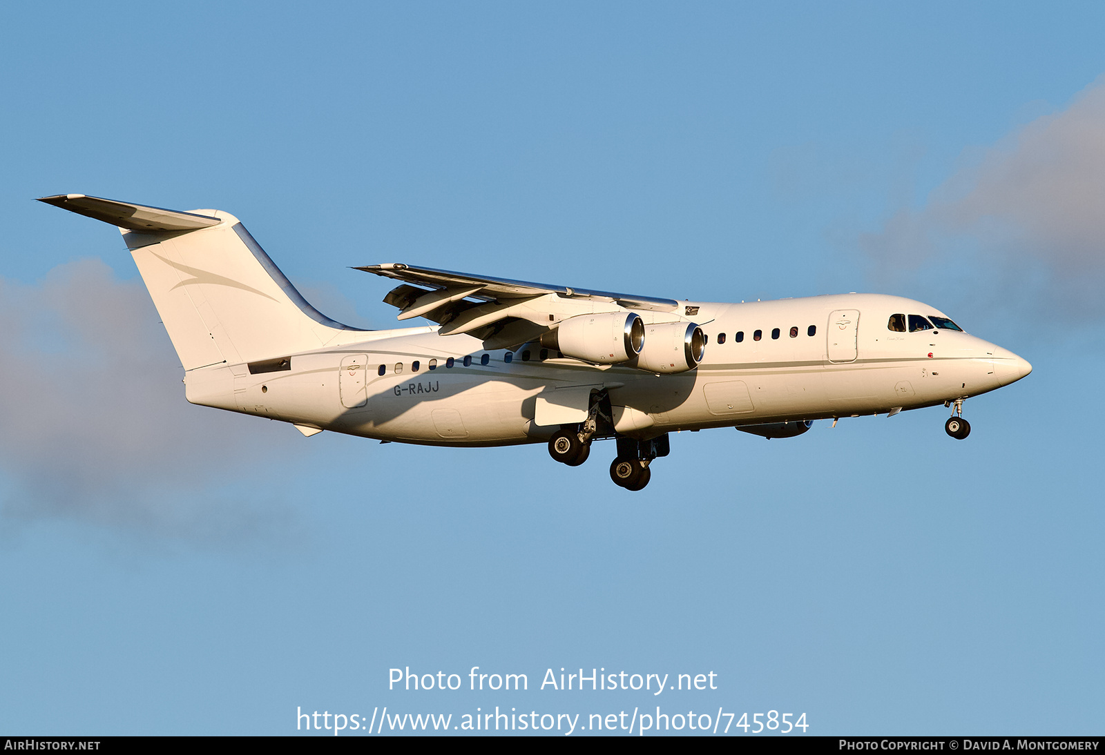 Aircraft Photo of G-RAJJ | British Aerospace BAe-146-200A | Cello Aviation | AirHistory.net #745854