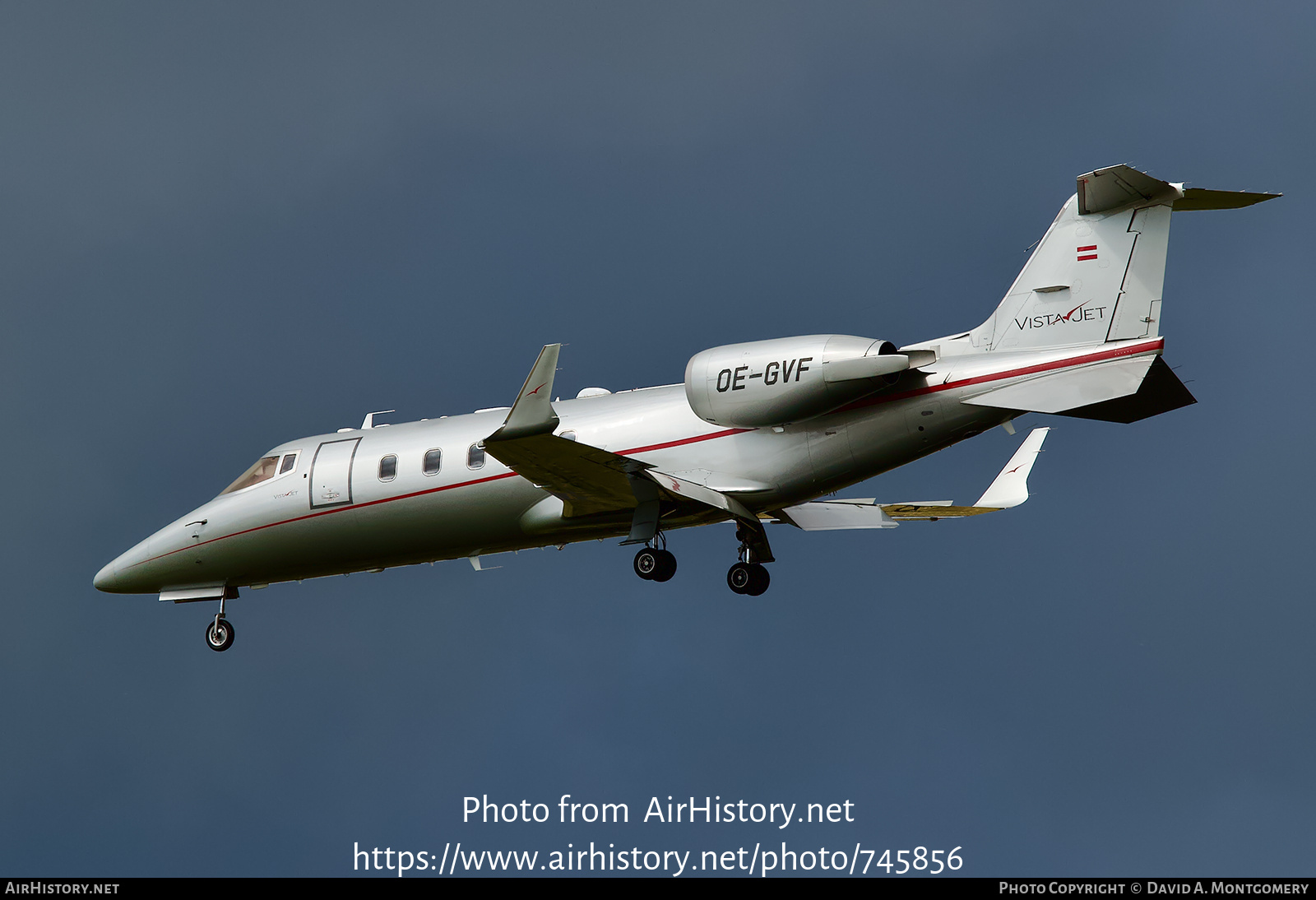 Aircraft Photo of OE-GVF | Learjet 60 | VistaJet | AirHistory.net #745856