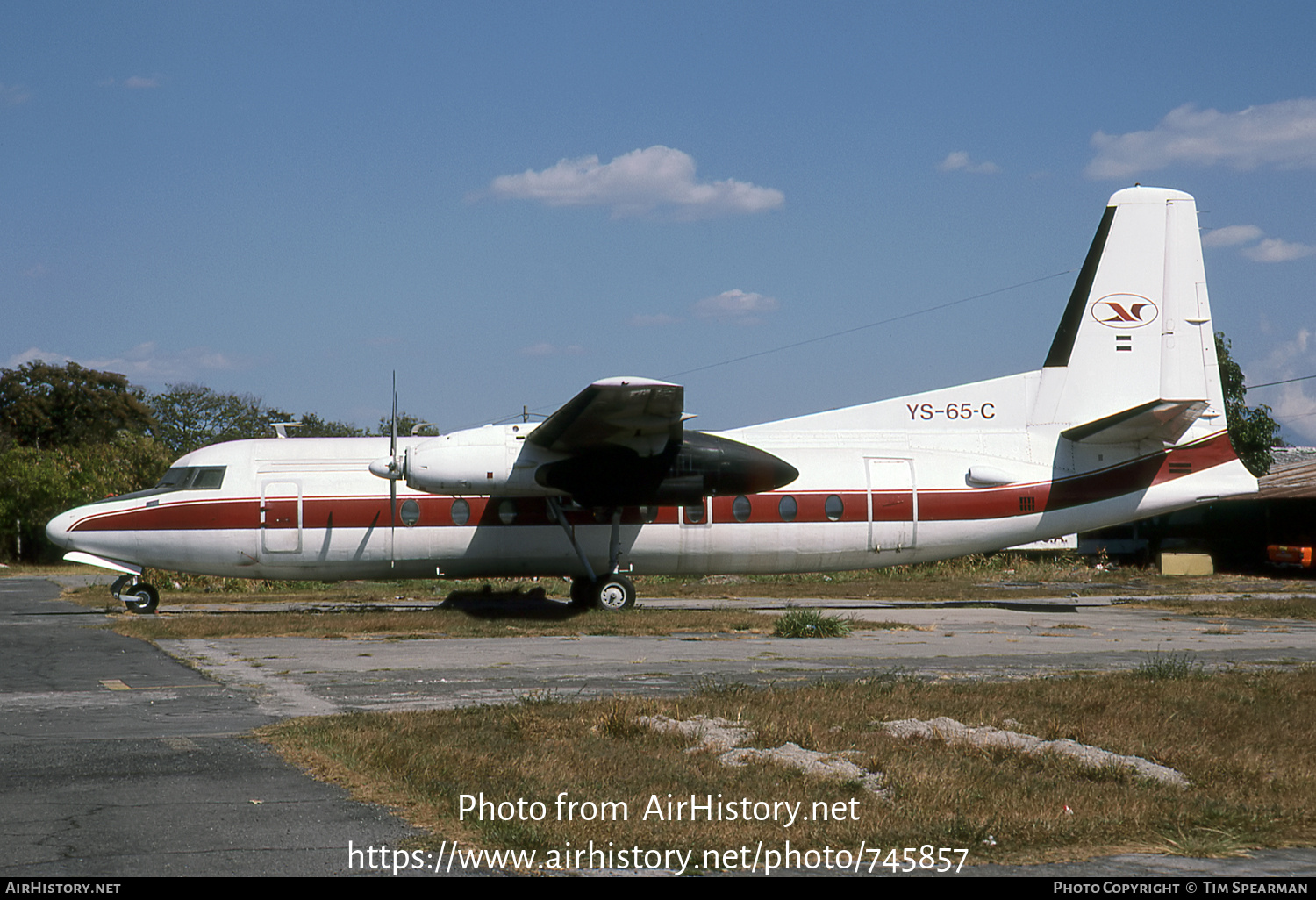 Aircraft Photo of YS-65-C | Fairchild F-27B | LASA - Líneas Aéreas Salvadorenas | AirHistory.net #745857