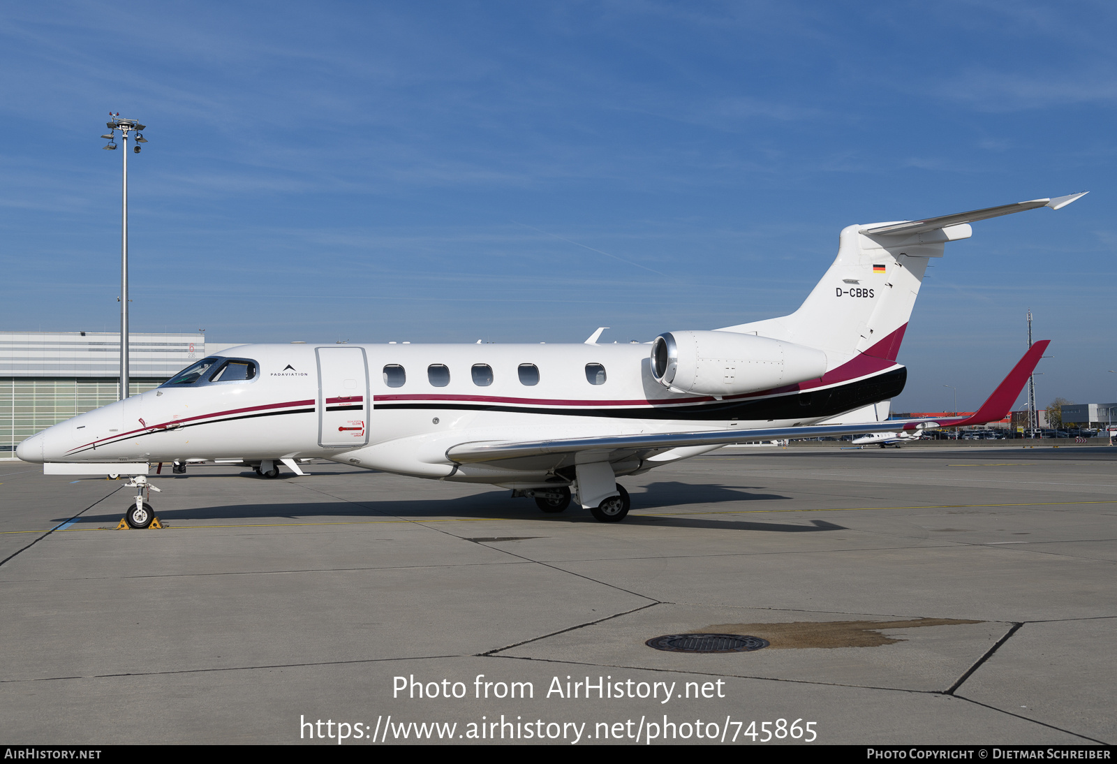 Aircraft Photo of D-CBBS | Embraer EMB-505 Phenom 300 | PadAviation | AirHistory.net #745865