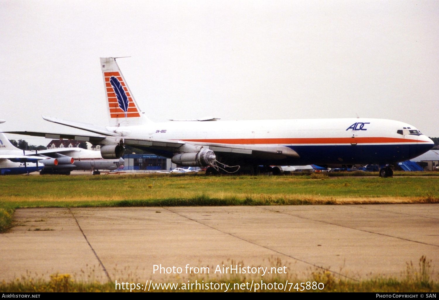 Aircraft Photo of 5N-BBD | Boeing 707-338C | ADC Airlines | AirHistory.net #745880