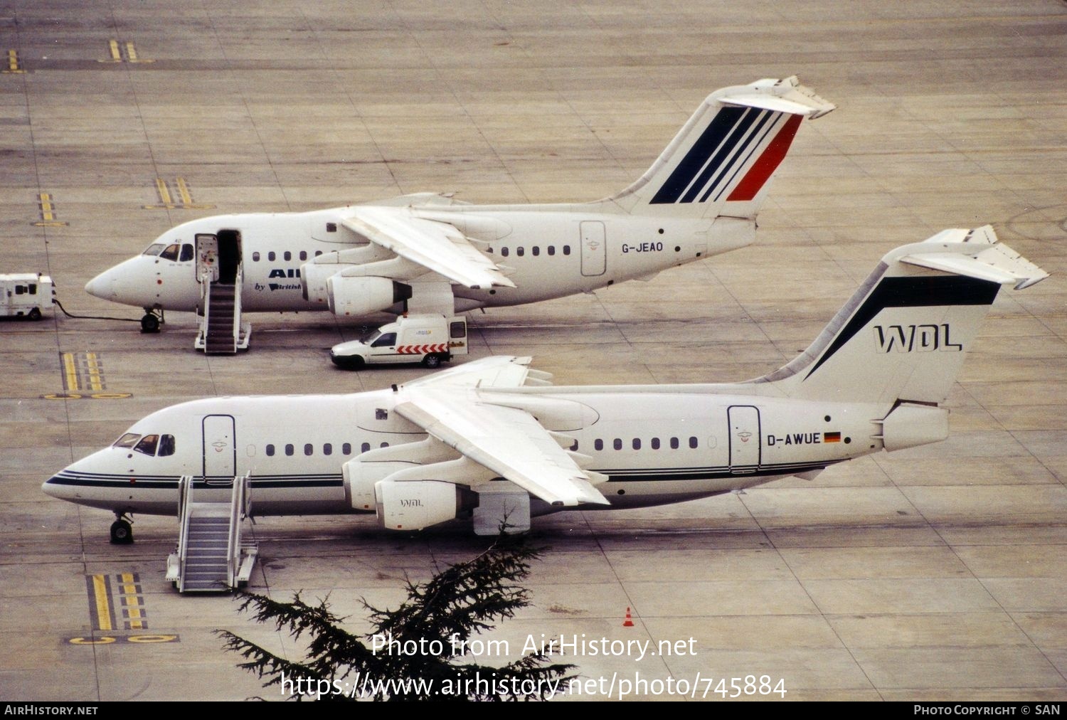 Aircraft Photo of D-AWUE | British Aerospace BAe-146-200 | WDL Aviation | AirHistory.net #745884