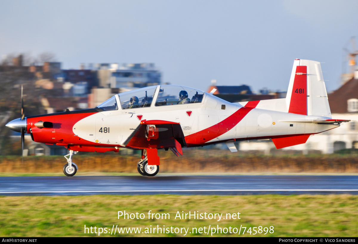 Aircraft Photo of 481 | Hawker Beechcraft T-6A Efroni | Israel - Air Force | AirHistory.net #745898