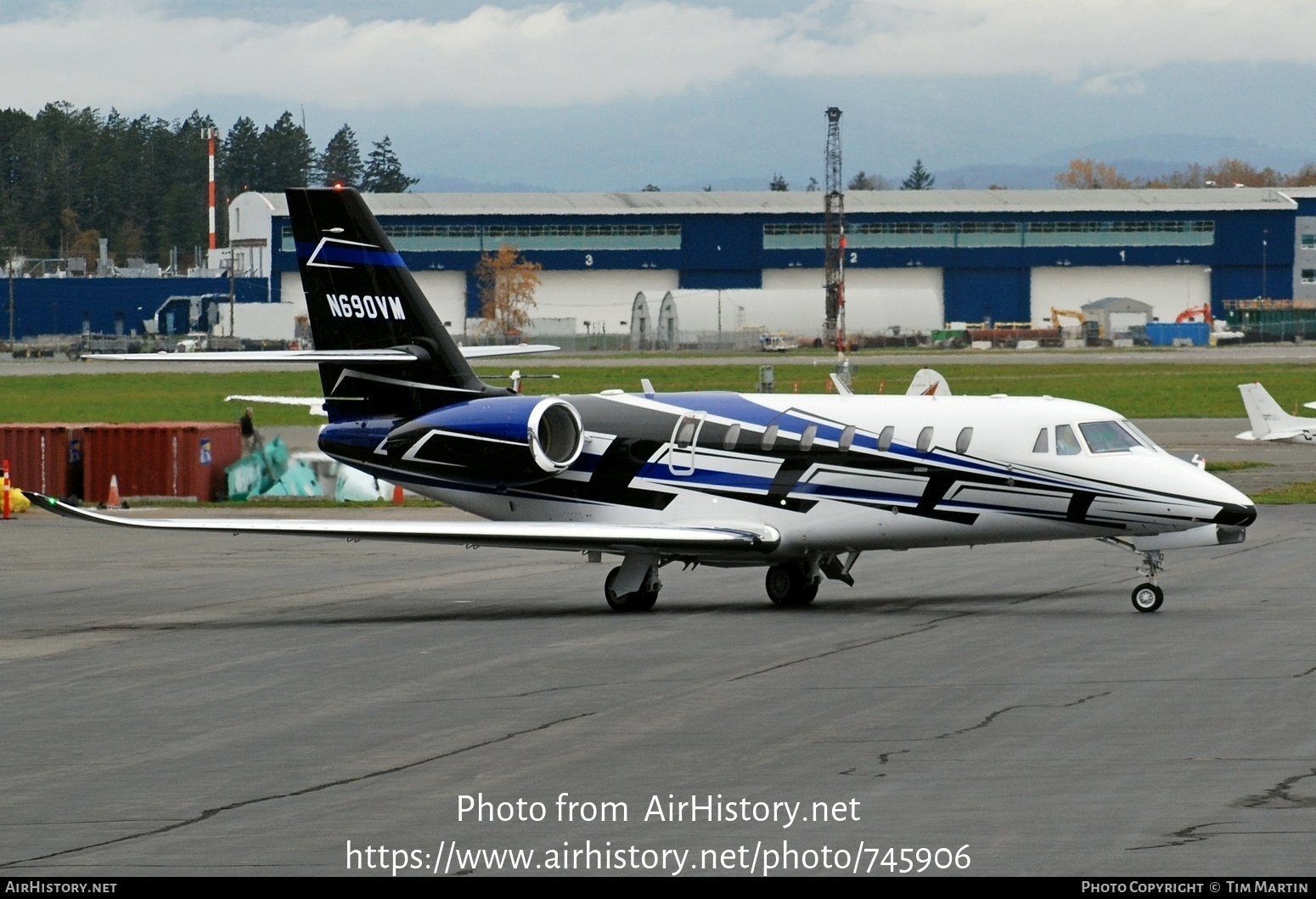 Aircraft Photo of N690VM | Cessna 680 Citation Sovereign+ | AirHistory.net #745906