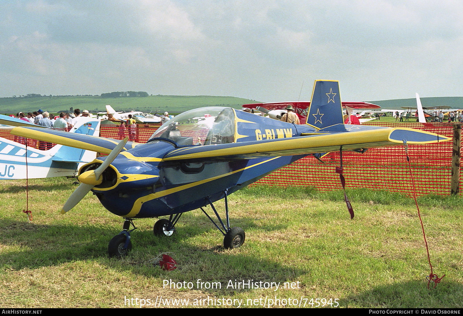 Aircraft Photo of G-BLMW | Tipsy T-66 Nipper 3 | AirHistory.net #745945