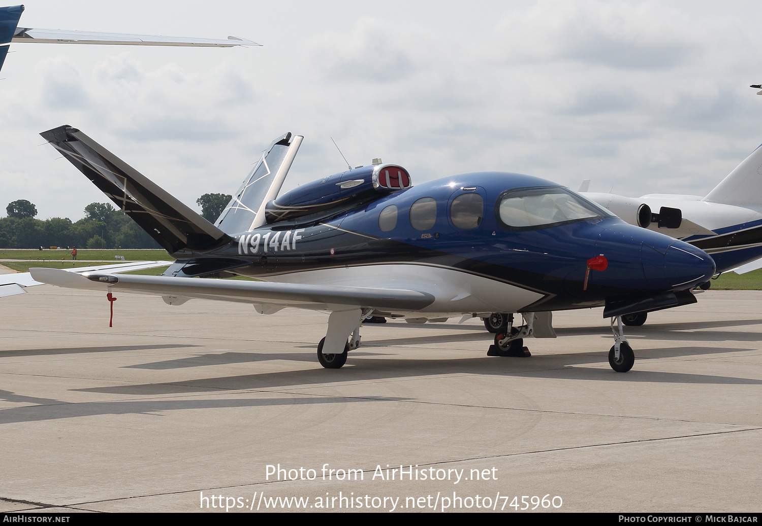 Aircraft Photo of N914AF | Cirrus SF-50 Vision G2+ | AirHistory.net #745960