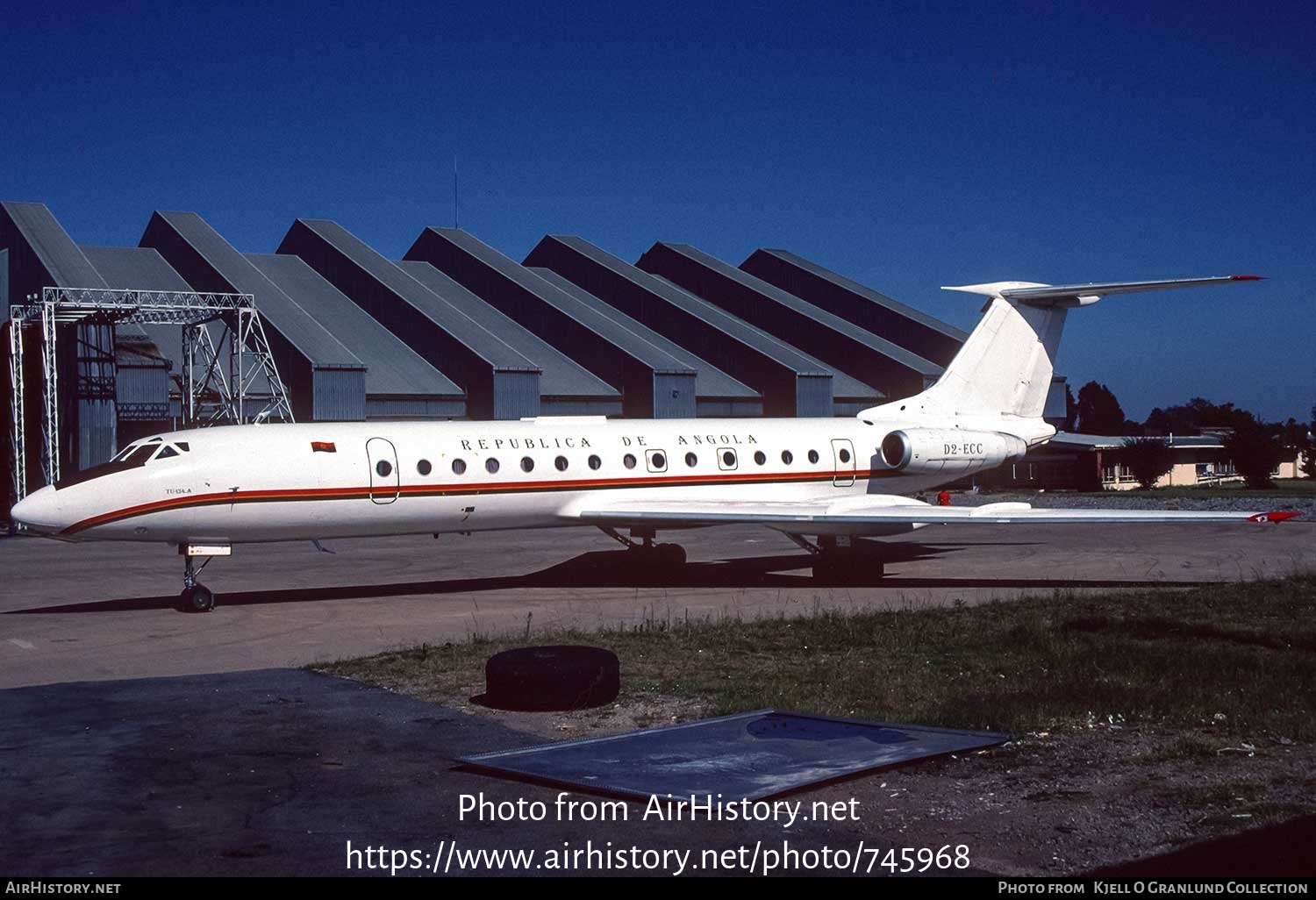 Aircraft Photo of D2-ECC | Tupolev Tu-134AK | República Popular de Angola | AirHistory.net #745968