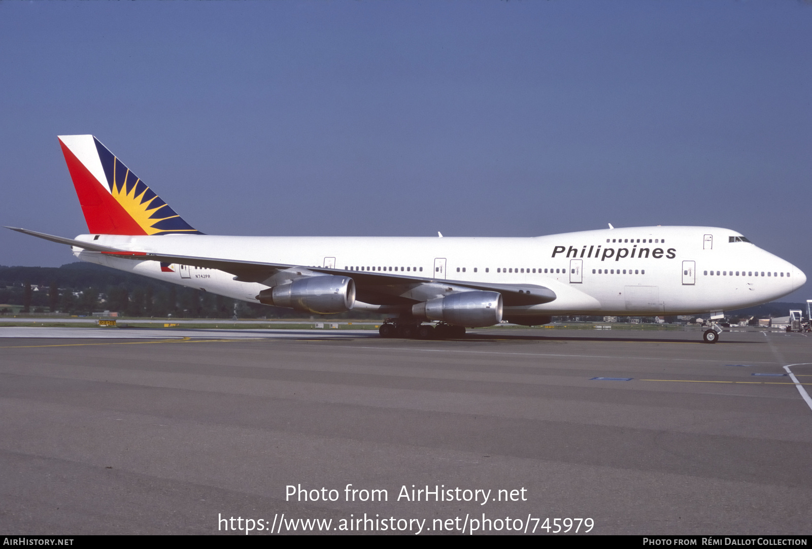 Aircraft Photo of N742PR | Boeing 747-2F6B | Philippine Airlines | AirHistory.net #745979