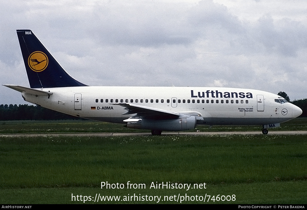 Aircraft Photo of D-ABMA | Boeing 737-230/Adv | Lufthansa | AirHistory.net #746008