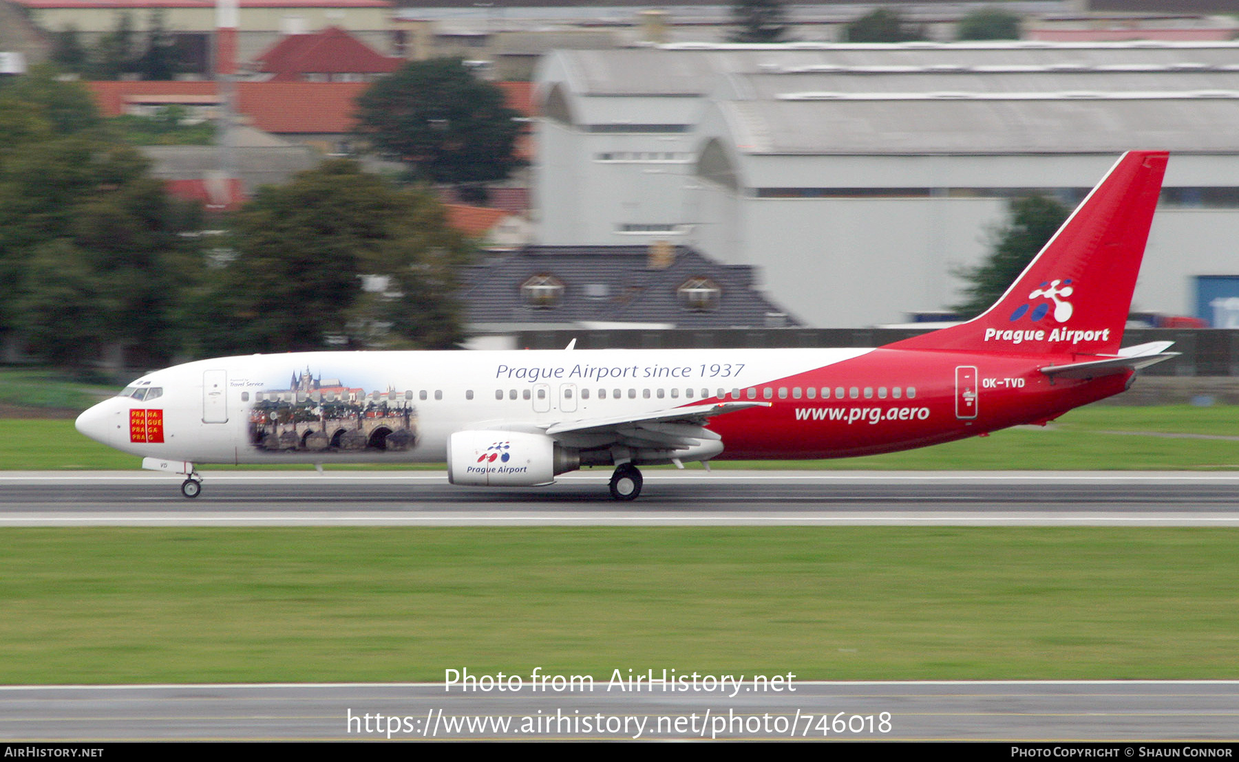 Aircraft Photo of OK-TVD | Boeing 737-86N | Travel Service | AirHistory.net #746018