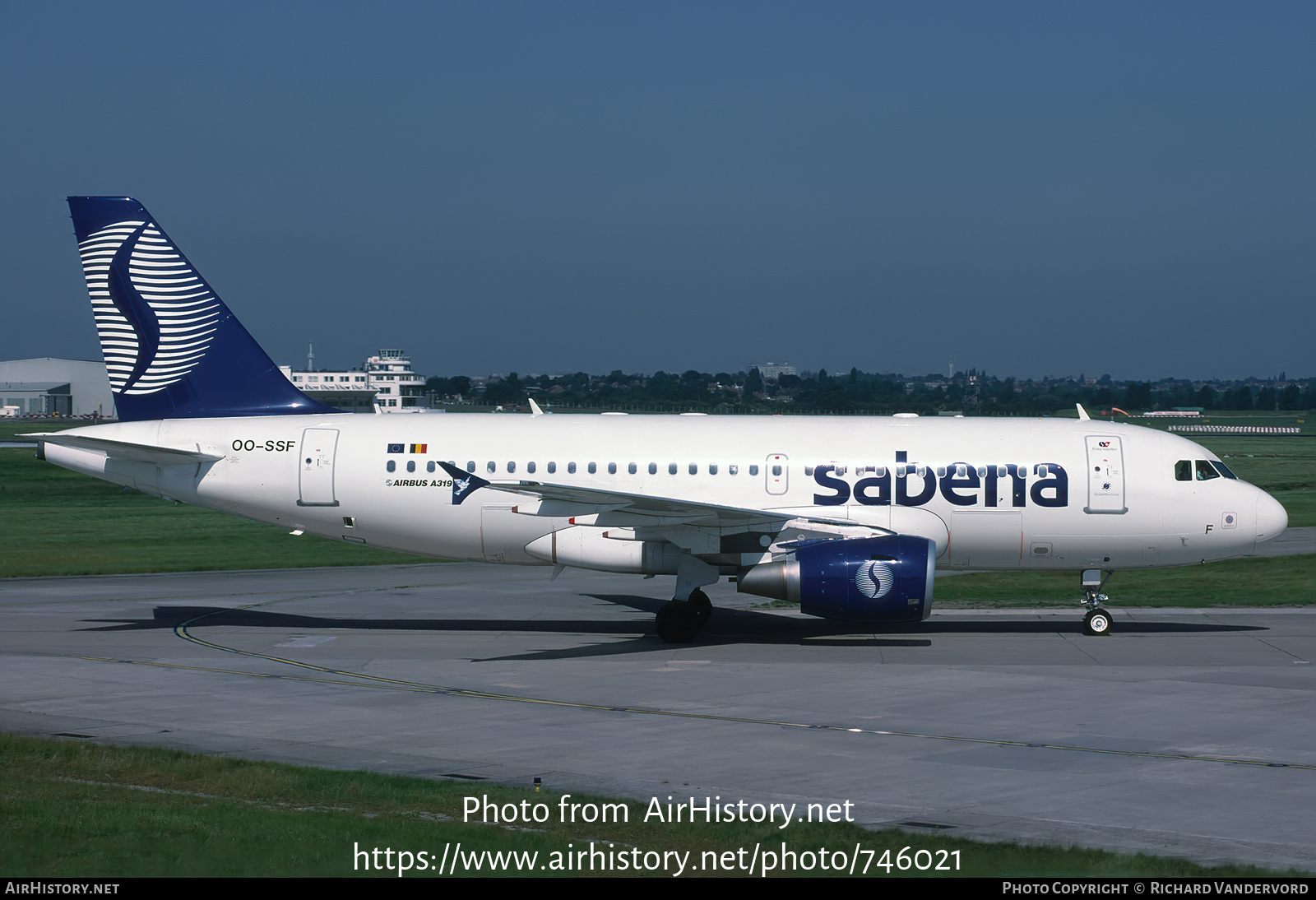 Aircraft Photo of OO-SSF | Airbus A319-112 | Sabena | AirHistory.net #746021