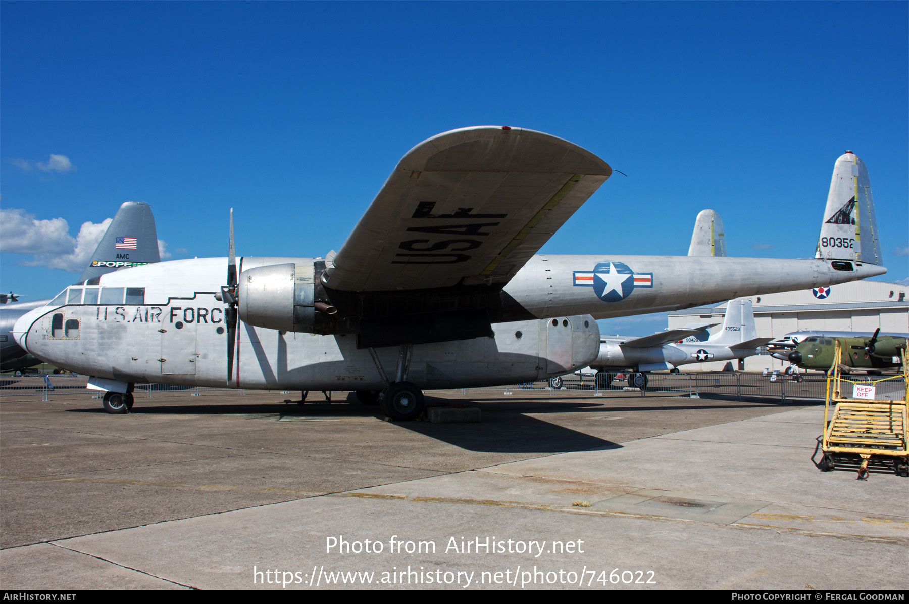 Aircraft Photo of 48-352 / 80352 | Fairchild C-119C Flying Boxcar | USA - Air Force | AirHistory.net #746022