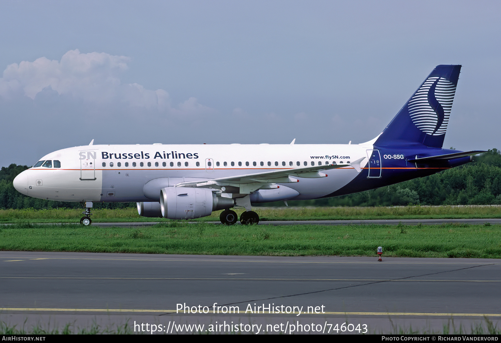 Aircraft Photo of OO-SSG | Airbus A319-112 | SN Brussels Airlines | AirHistory.net #746043