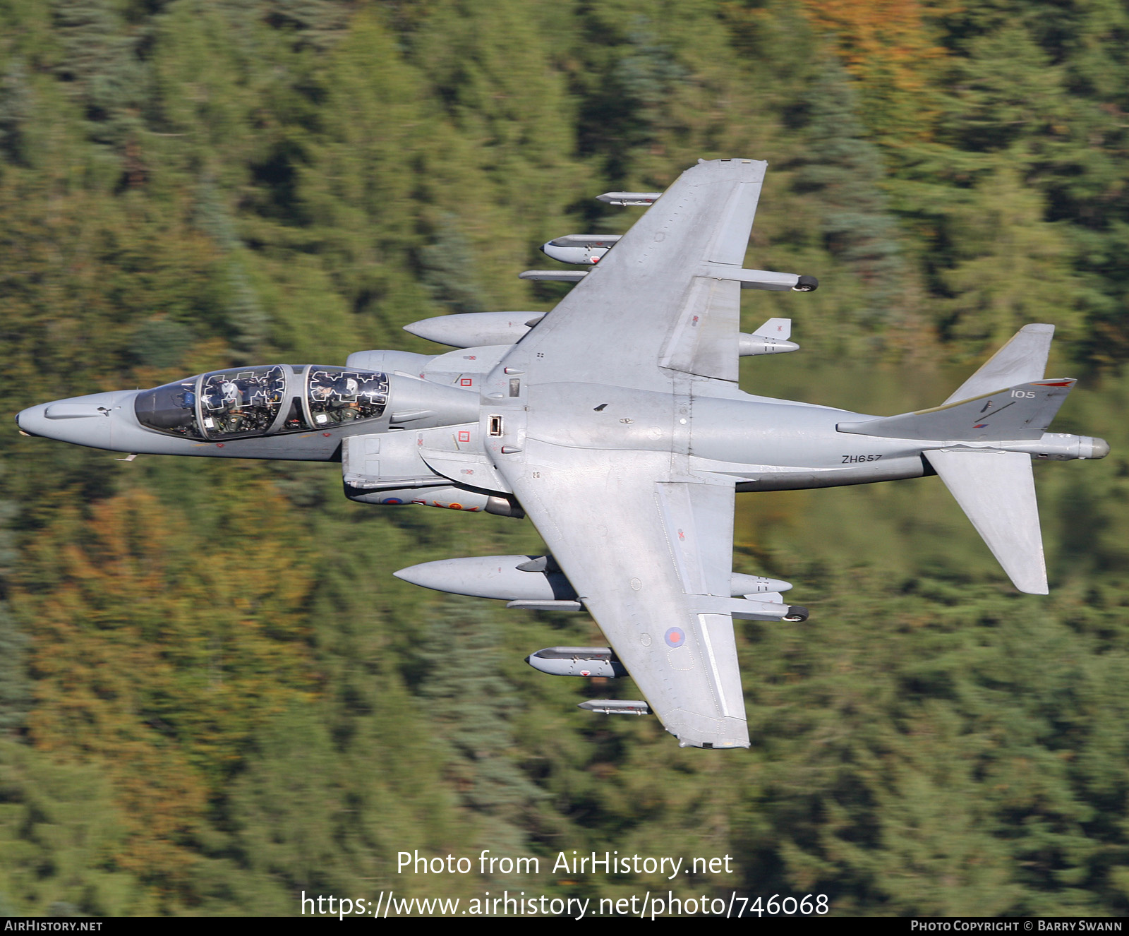 Aircraft Photo of ZH657 | British Aerospace Harrier T12 | UK - Navy | AirHistory.net #746068