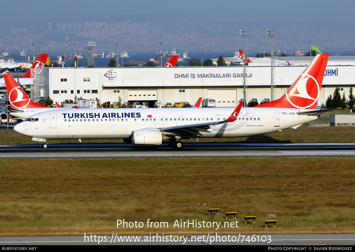 Aircraft Photo of TC-JYH | Boeing 737-9F2/ER | Turkish Airlines | AirHistory.net #746103