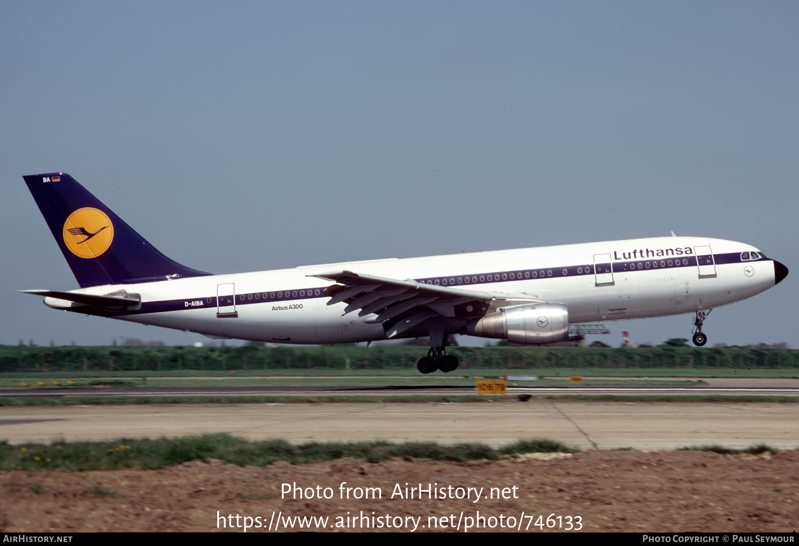 Aircraft Photo of D-AIBA | Airbus A300B4-2C | Lufthansa | AirHistory.net #746133