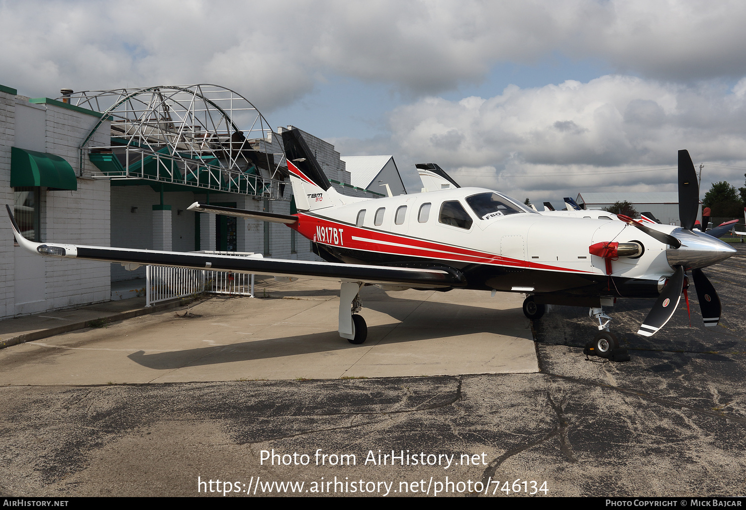 Aircraft Photo of N917BT | Daher TBM-910 (700N) | AirHistory.net #746134