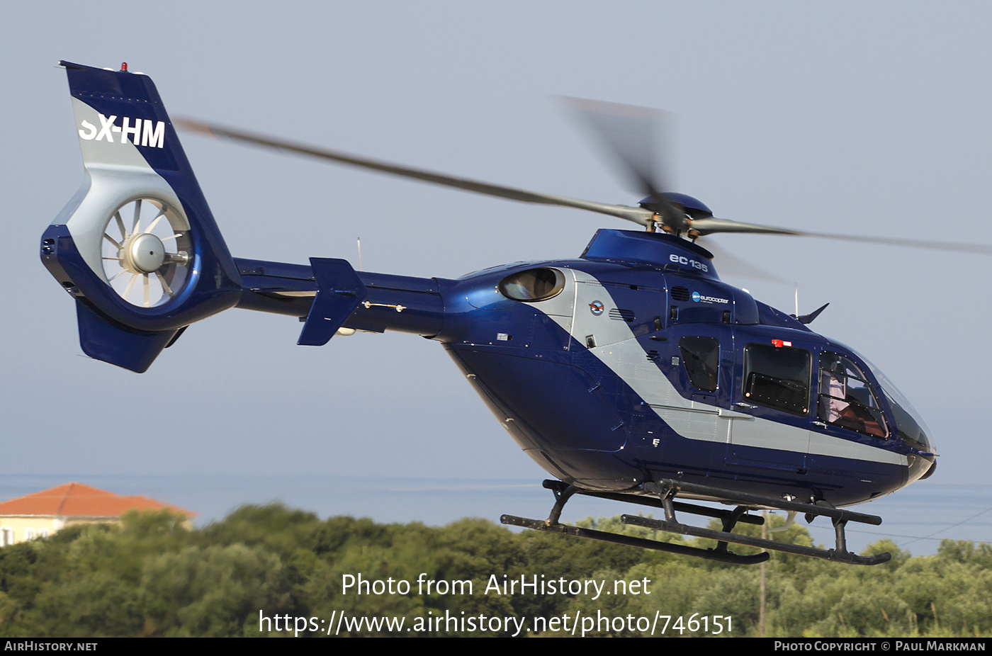 Aircraft Photo of SX-HMI | Eurocopter EC-135P-2+ | AirHistory.net #746151