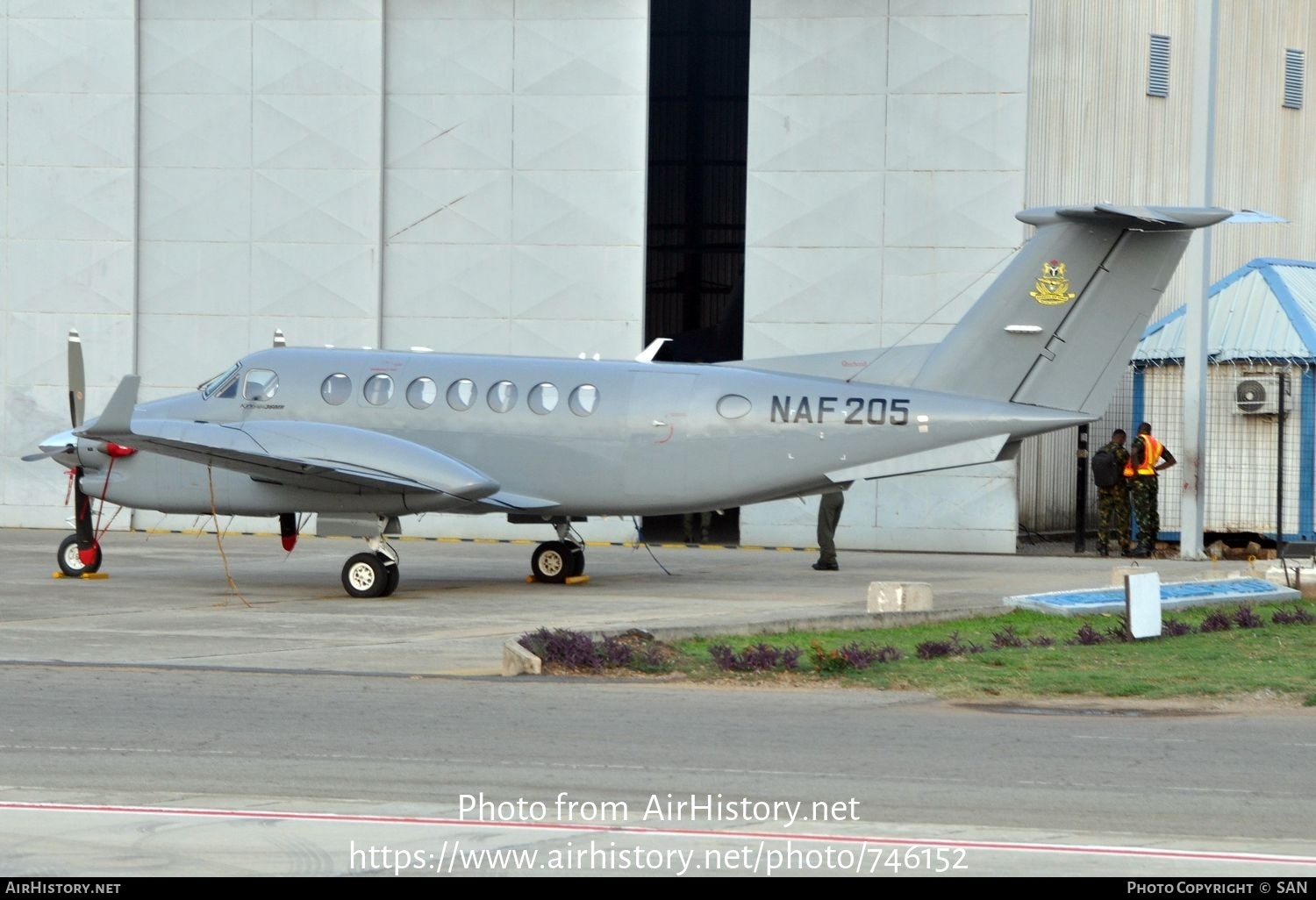 Aircraft Photo of NAF205 | Beechcraft B300 King Air 360 | Nigeria - Air Force | AirHistory.net #746152