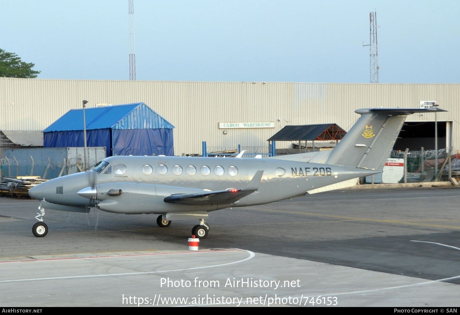 Aircraft Photo of NAF 206 | Beechcraft B300 King Air 360ER | Nigeria - Air Force | AirHistory.net #746153