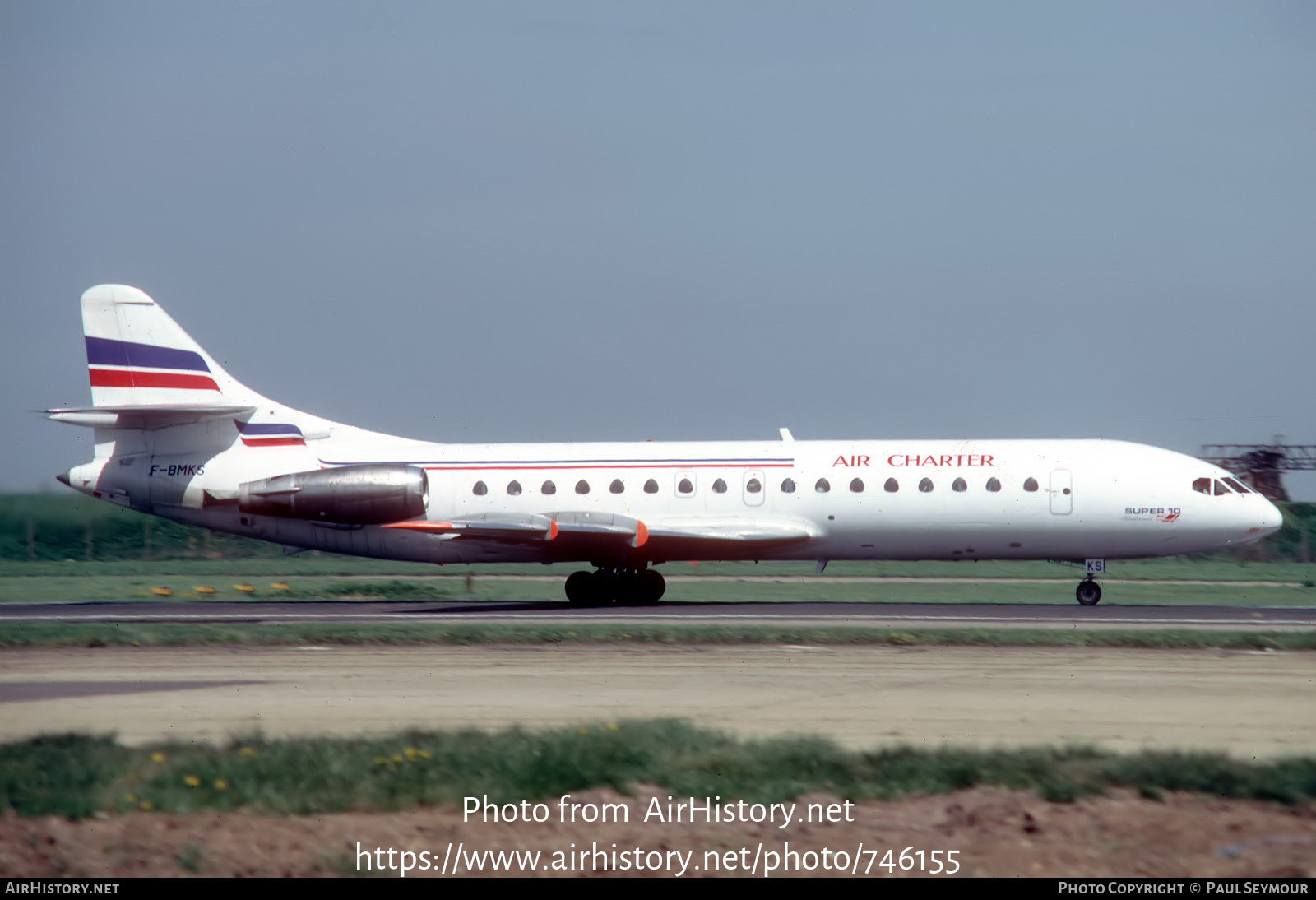 Aircraft Photo of F-BMKS | Sud SE-210 Caravelle 10B3 Super B | Air Charter | AirHistory.net #746155