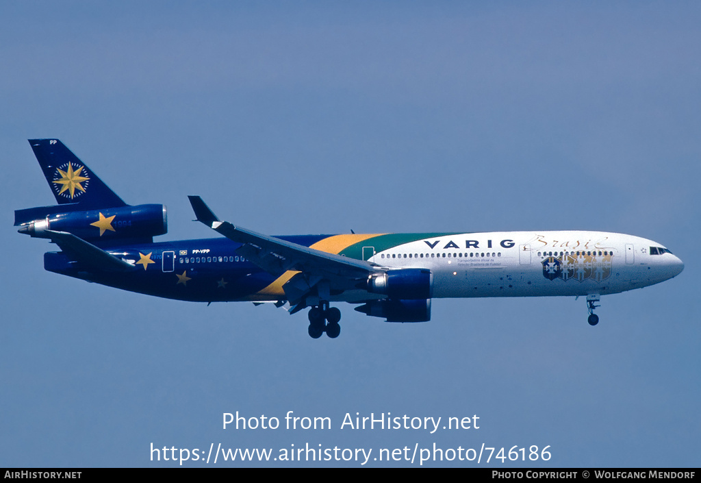 Aircraft Photo of PP-VPP | McDonnell Douglas MD-11 | Varig | AirHistory.net #746186