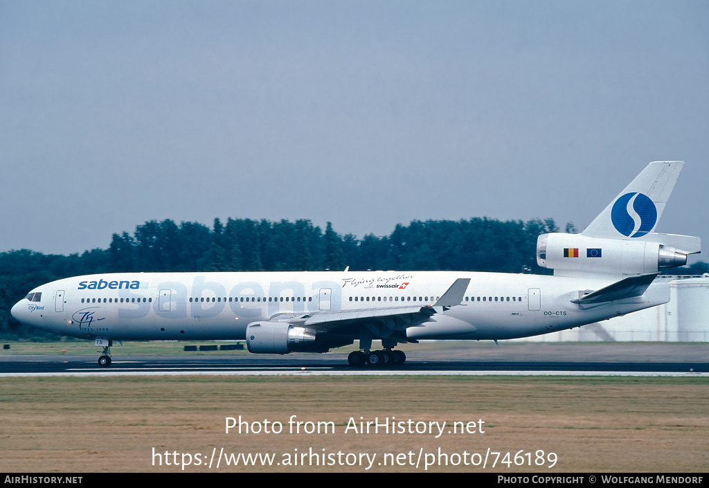 Aircraft Photo of OO-CTS | McDonnell Douglas MD-11 | Sabena | AirHistory.net #746189