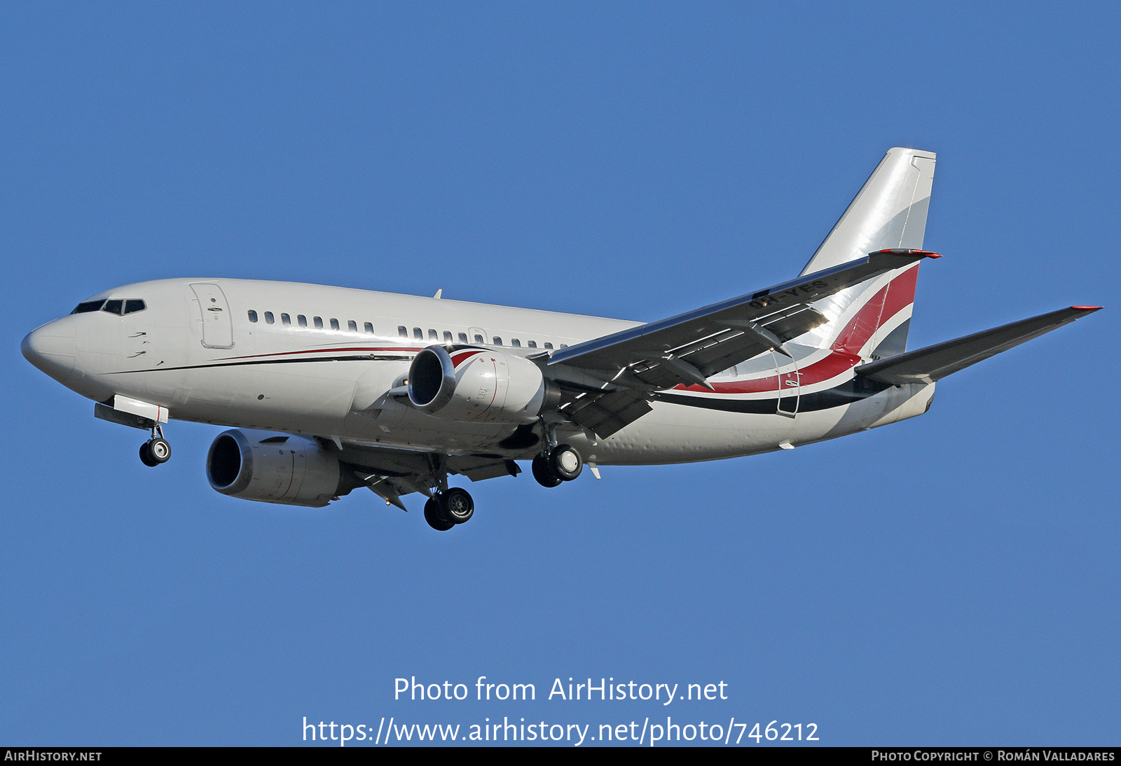 Aircraft Photo of 9H-YES | Boeing 737-5Q8 | AirX Charter | AirHistory.net #746212