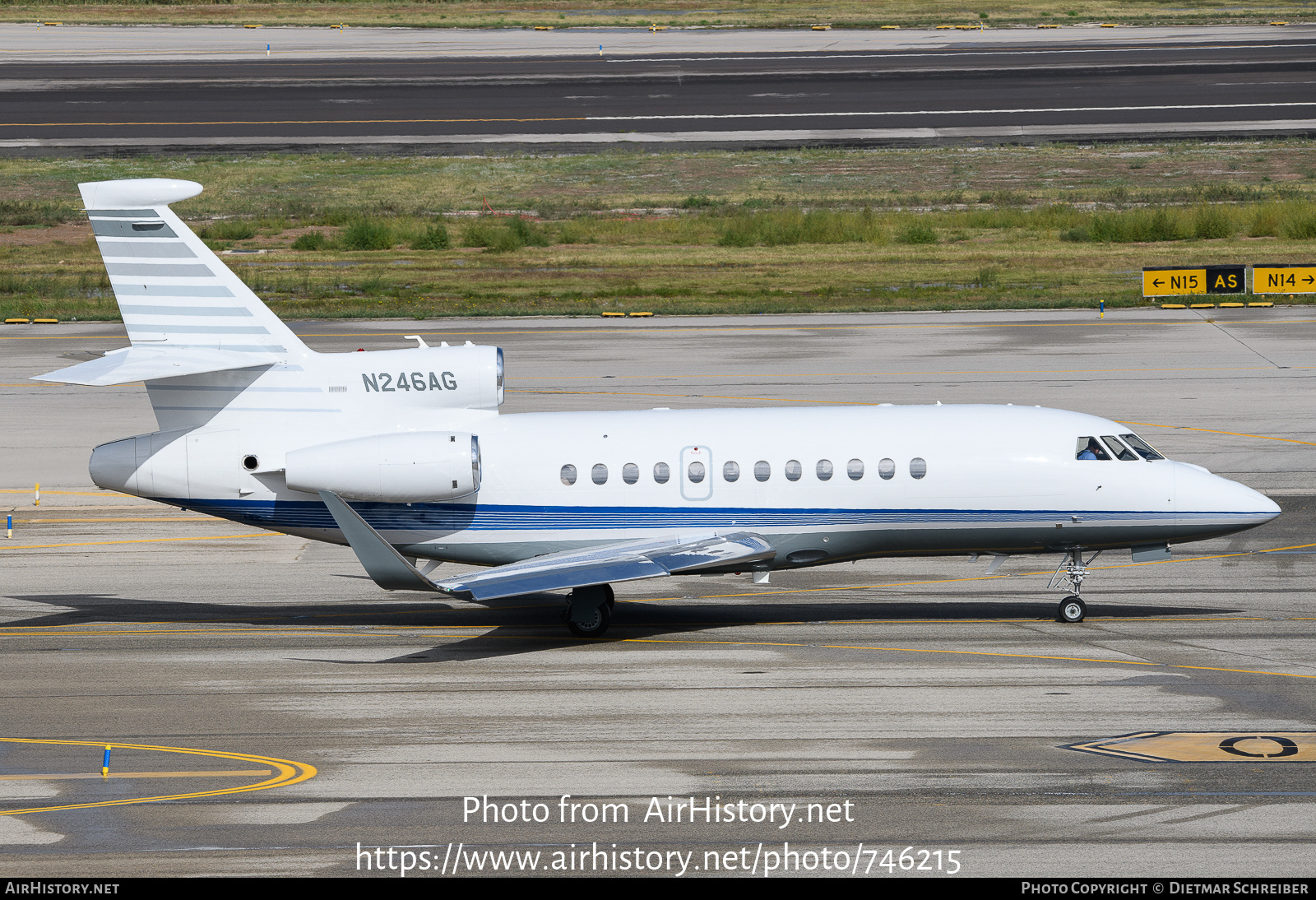 Aircraft Photo of N246AG | Dassault Falcon 900EX | AirHistory.net #746215