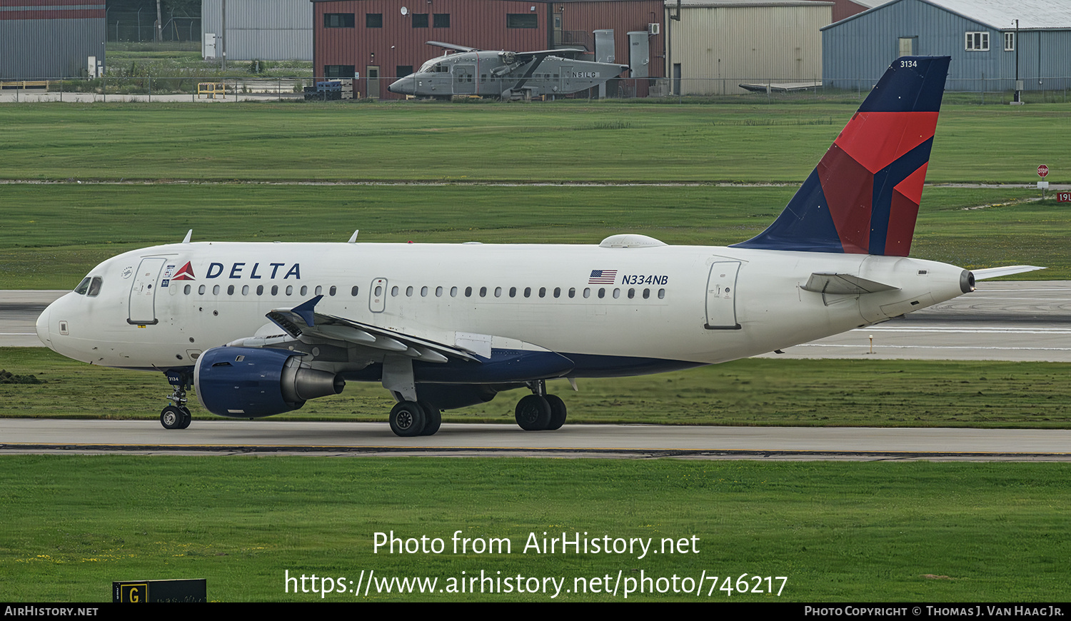 Aircraft Photo of N334NB | Airbus A319-114 | Delta Air Lines | AirHistory.net #746217