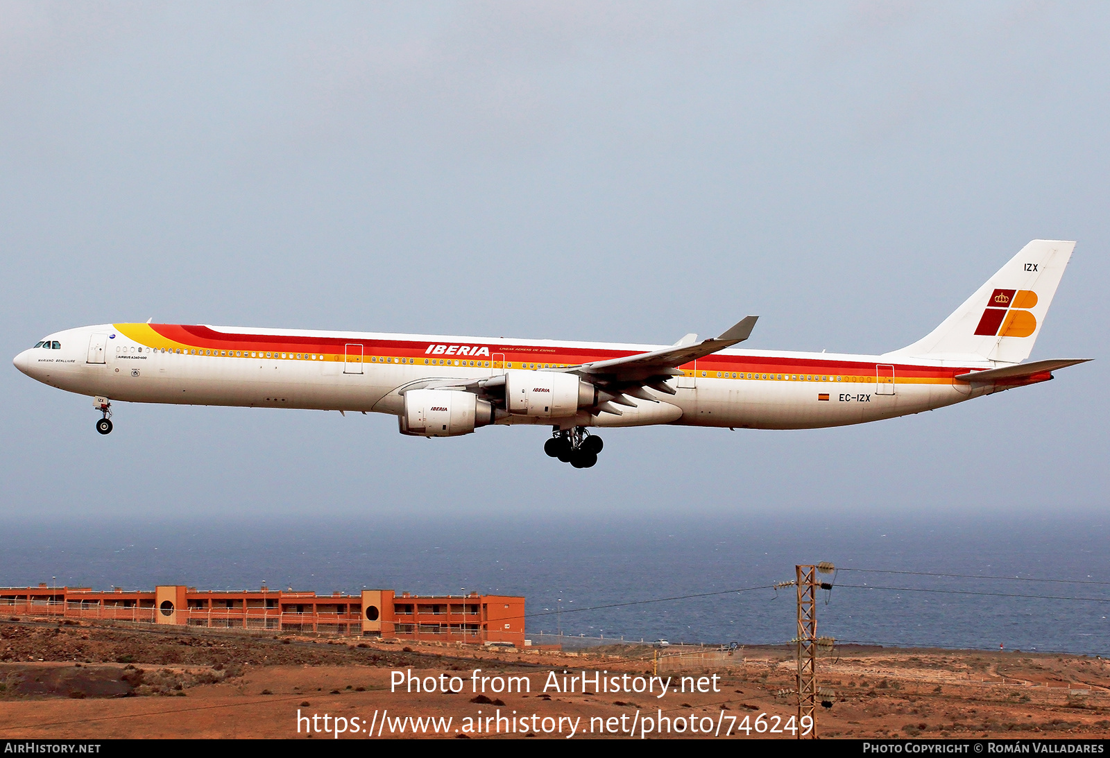 Aircraft Photo of EC-IZX | Airbus A340-642 | Iberia | AirHistory.net #746249