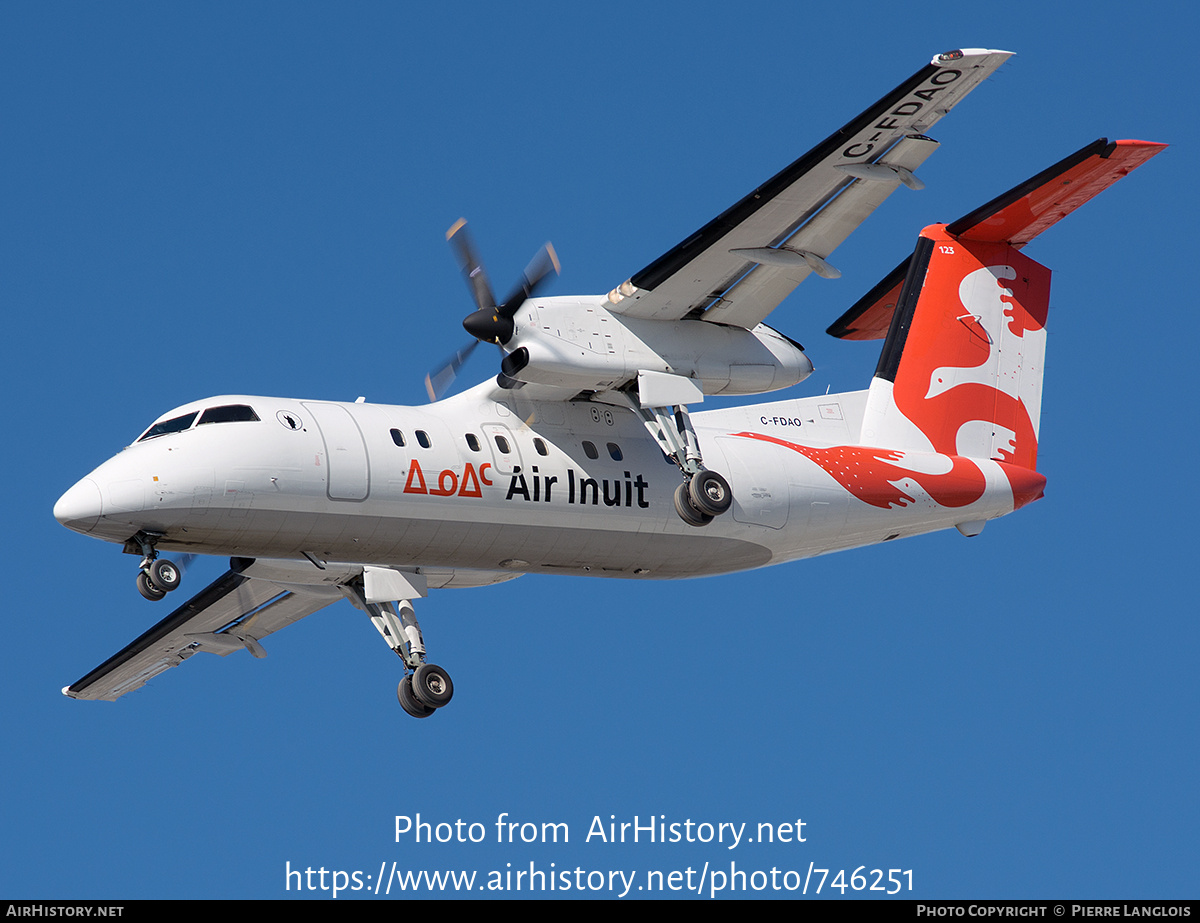 Aircraft Photo of C-FDAO | De Havilland Canada DHC-8-102 Dash 8 | Air Inuit | AirHistory.net #746251