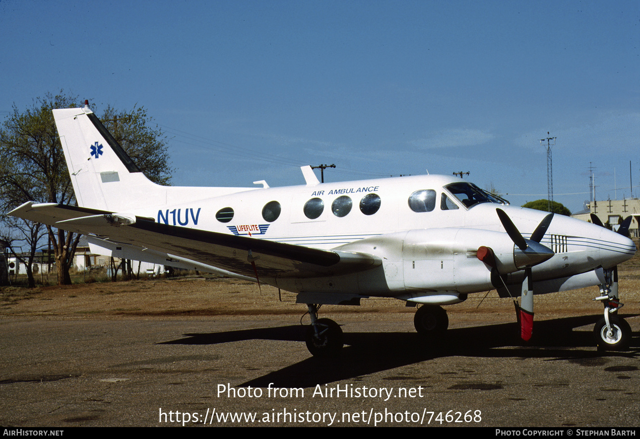 Aircraft Photo of N1UV | Beech C90 King Air | AAS Lifeflight - Air Ambulance Services | AirHistory.net #746268