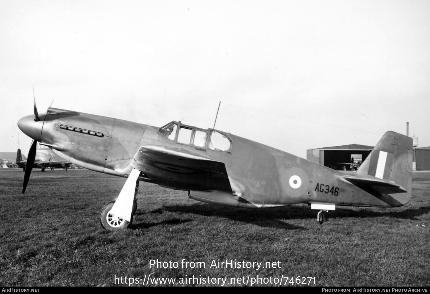 Aircraft Photo of AG346 | North American NA-73 Mustang I | UK - Air Force | AirHistory.net #746271