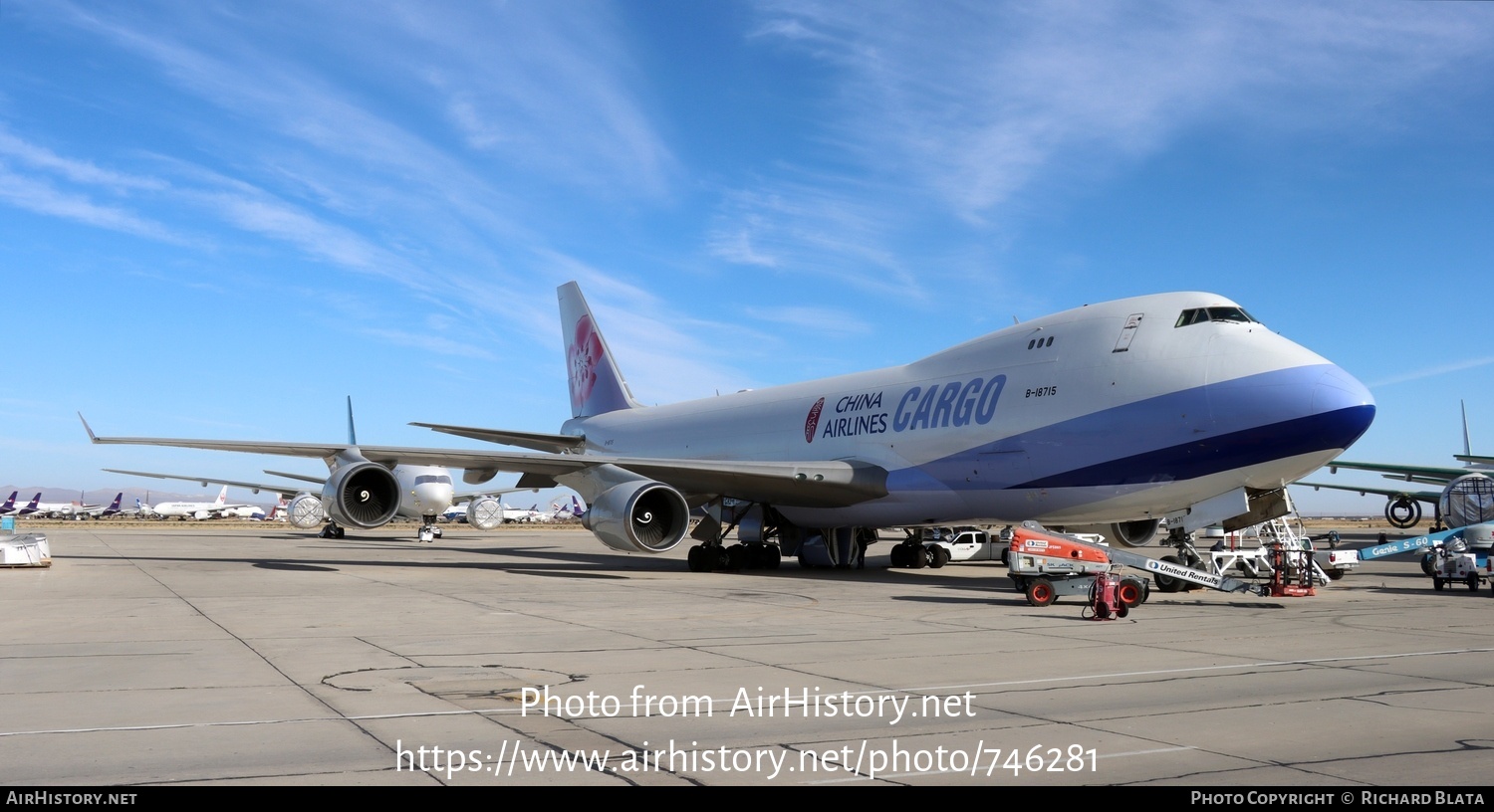 Aircraft Photo of B-18715 | Boeing 747-409F/SCD | China Airlines Cargo | AirHistory.net #746281