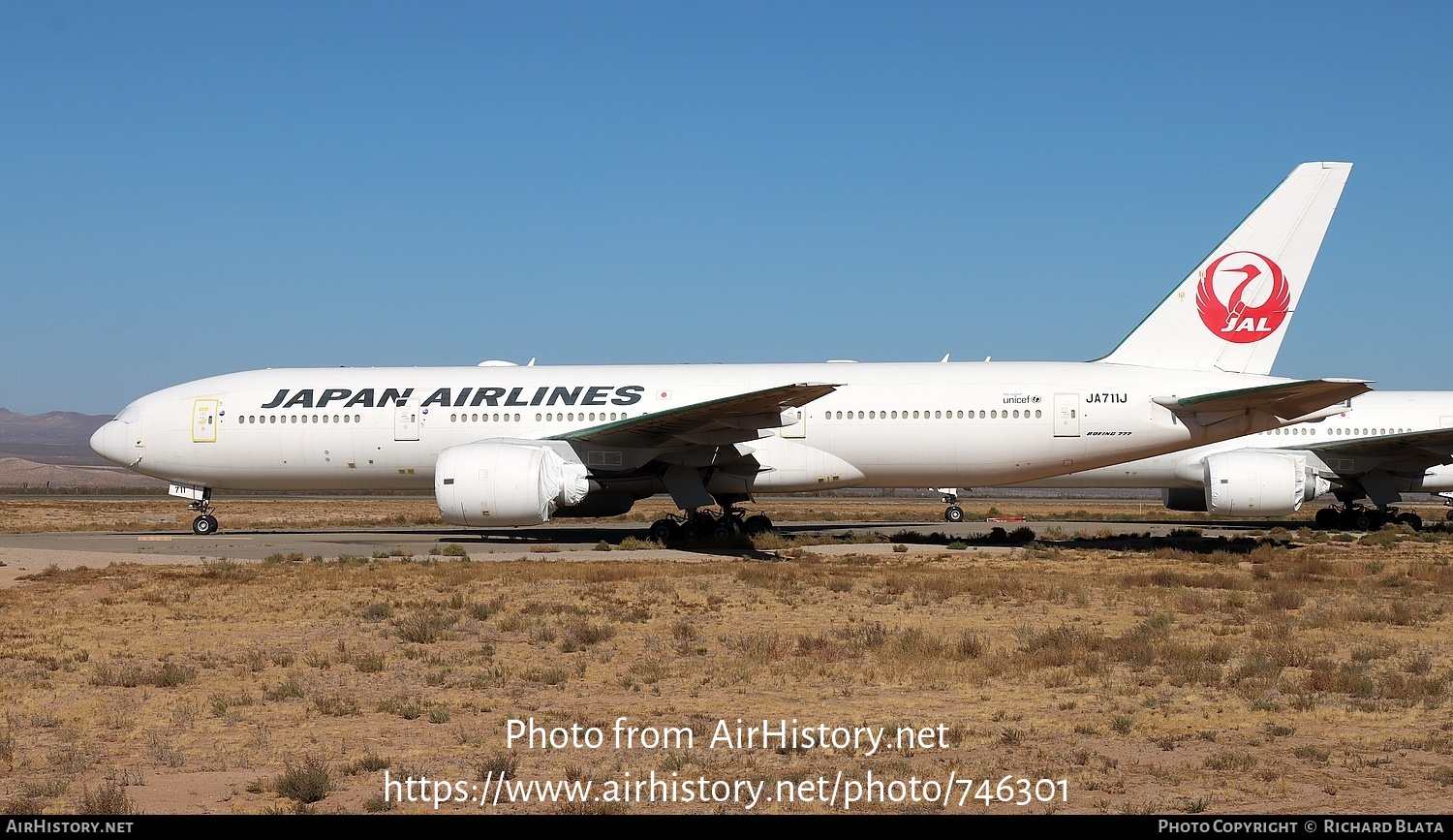 Aircraft Photo of JA711J | Boeing 777-246/ER | Japan Airlines - JAL | AirHistory.net #746301