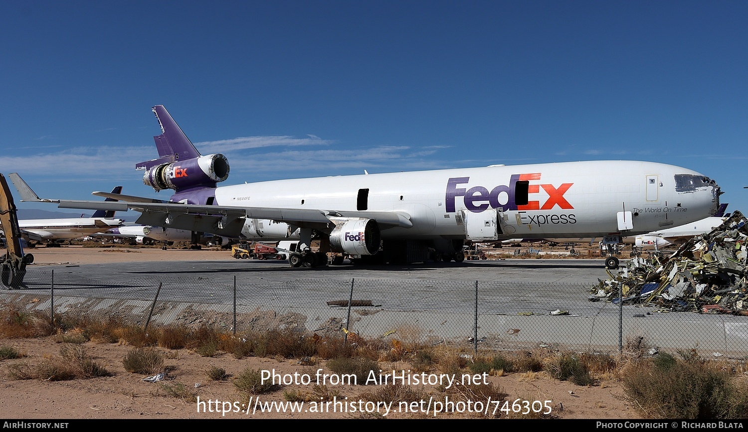Aircraft Photo of N644FE | McDonnell Douglas MD-11F | FedEx Express - Federal Express | AirHistory.net #746305