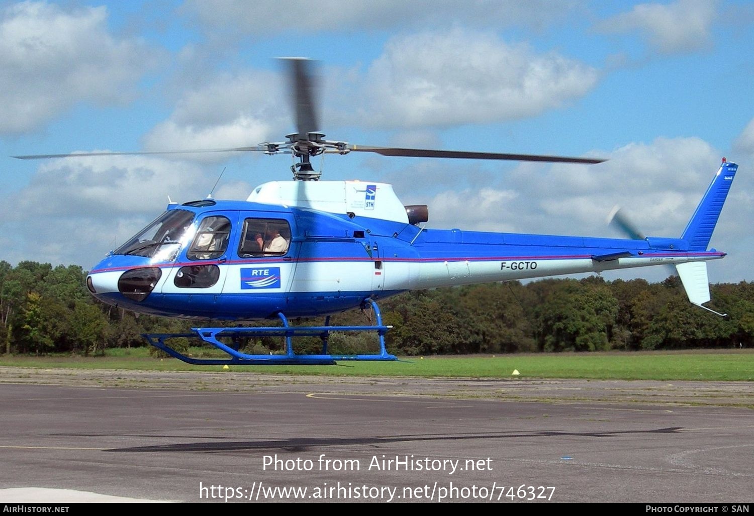 Aircraft Photo of F-GCTO | Aerospatiale AS-350BA Ecureuil | RTE - Réseau de Transport d'Électricité | AirHistory.net #746327